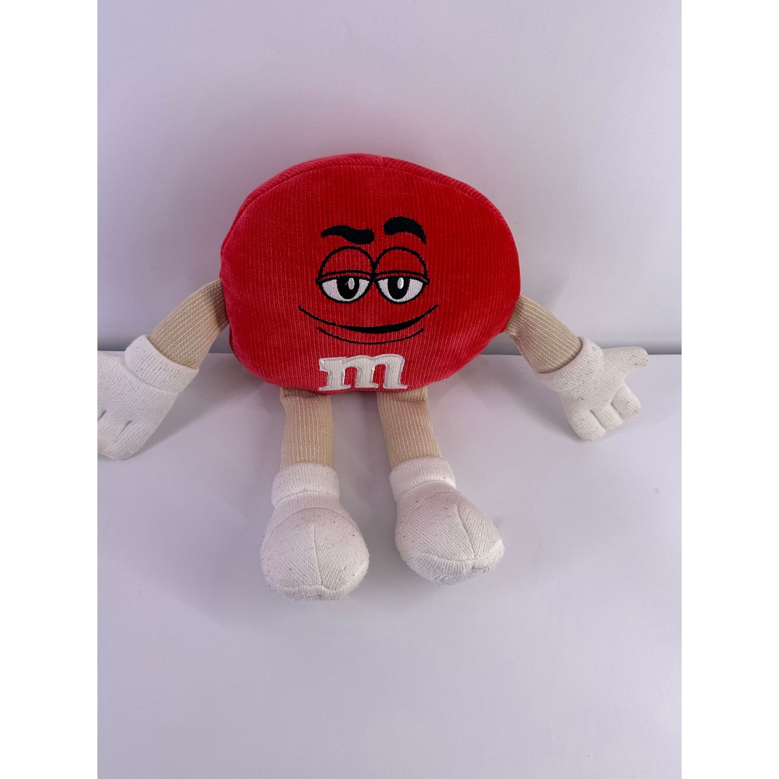 & Other Stories Red M&M Large Collectible Plush Soft Toy 14” Tall Size ONE SIZE - 6 Thumbnail