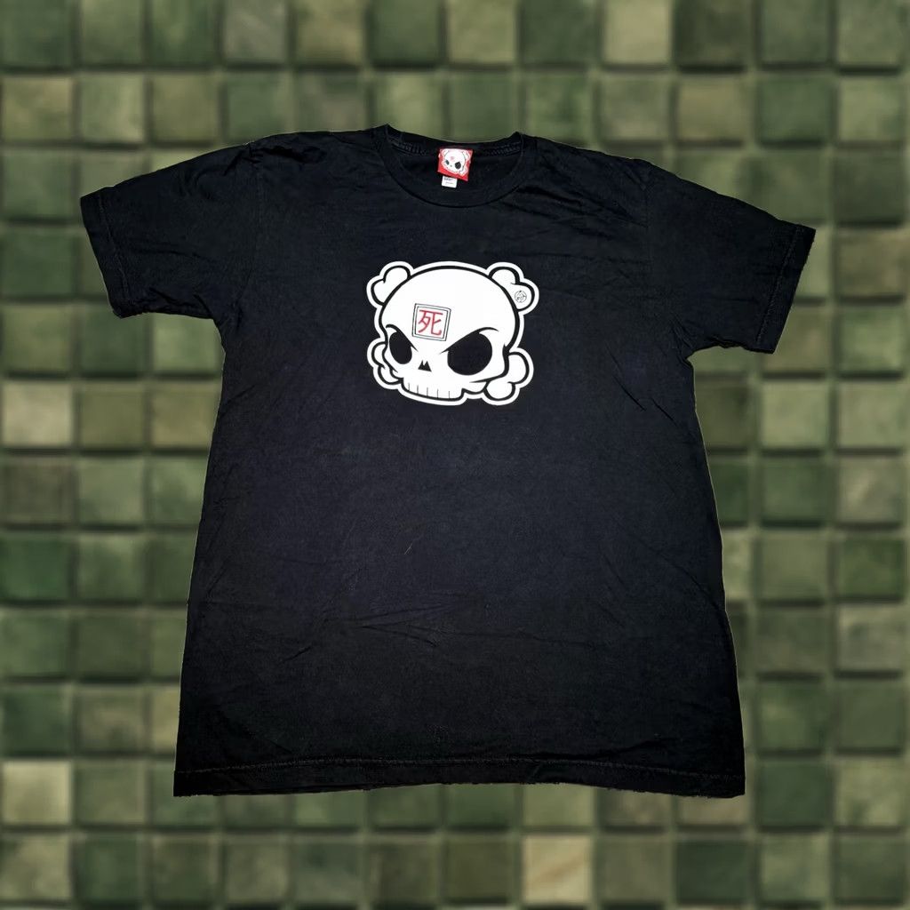 Logo 7 Kidrobot Men’s Large Huck Gee Skullhead Logo T-Shirt Black Dunny Janky Y2k Vtg Shirt Size US L / EU 52-54 / 3 - 1 Thumbnail