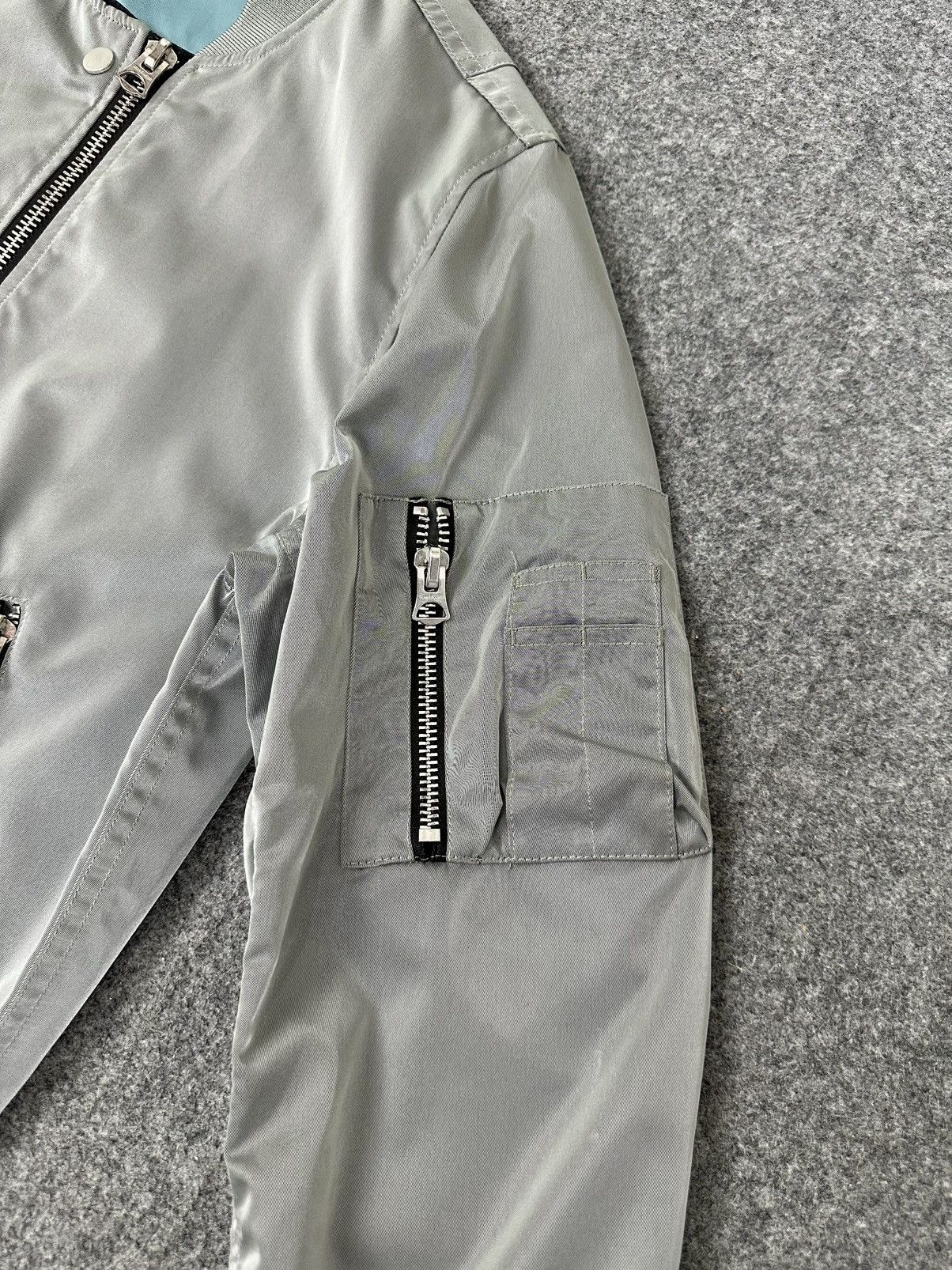 Acne Studios Acne Studios - Varden Tech S/S16 - M-A1 Bomber Jacket Size US M / EU 48-50 / 2 - 5 Thumbnail