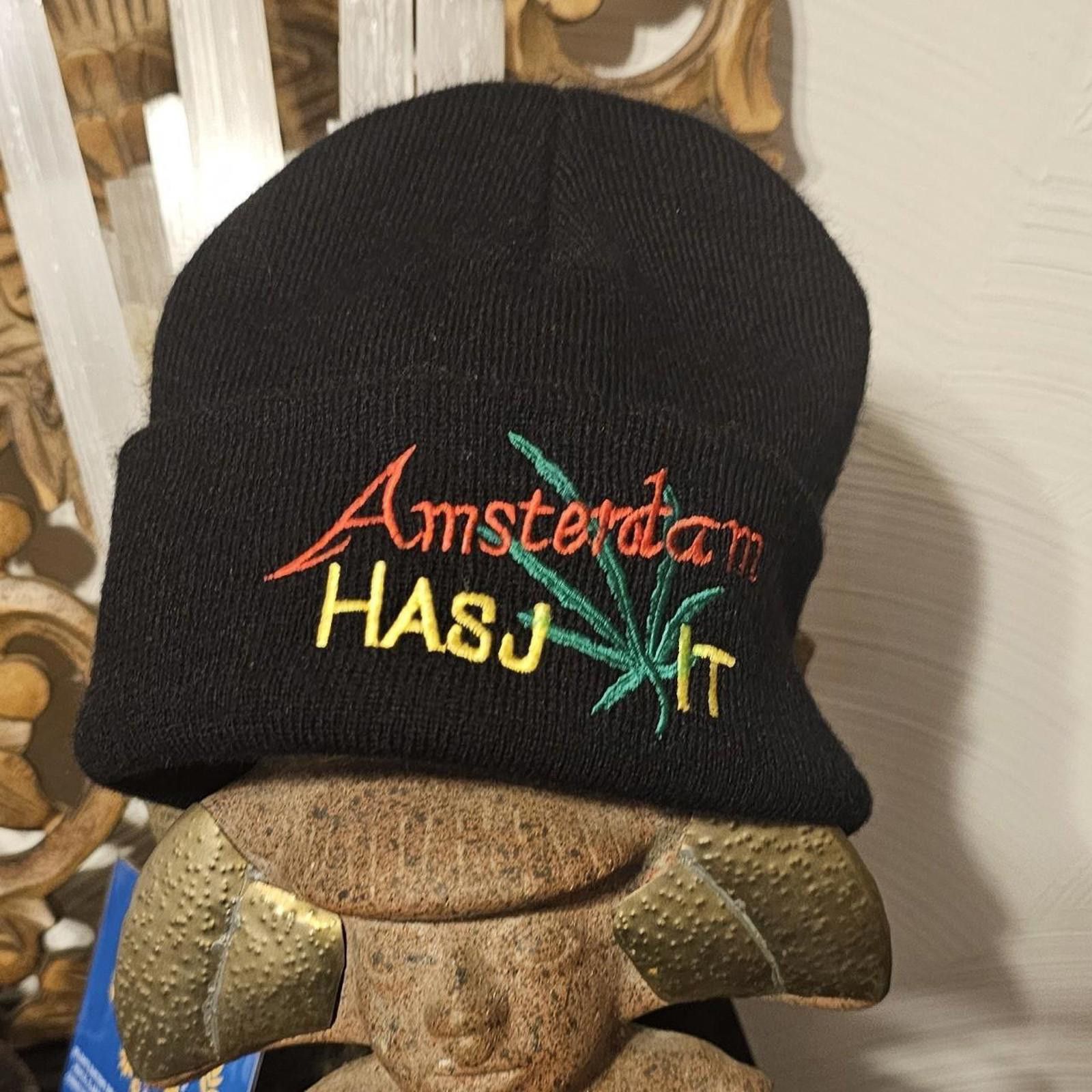 Other Men's Black Amsterdam Beanie Size ONE SIZE - 2 Thumbnail