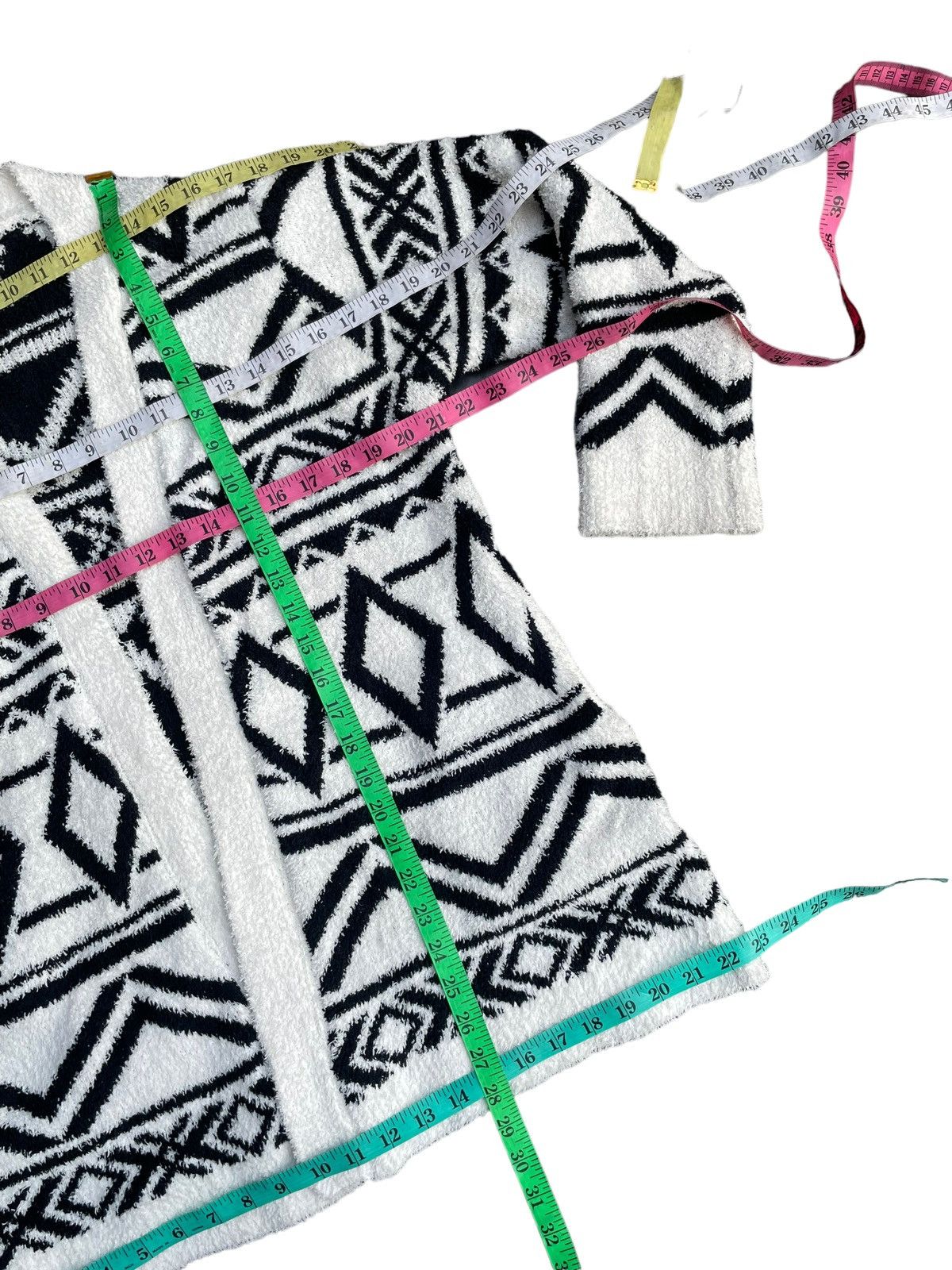 Designer Khalita Fleece Native Jacket Size L / US 10 / IT 46 - 10 Thumbnail