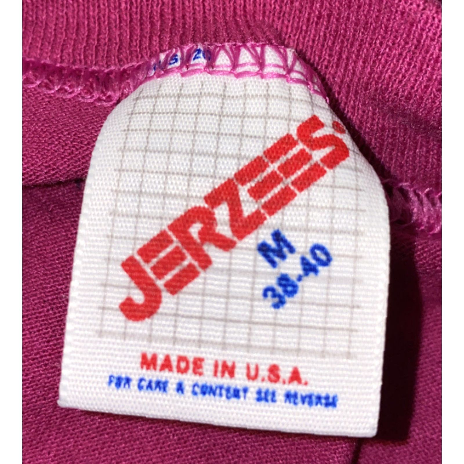 Jerzees VINTAGE Jerzees T-Shirt Women Pink AEP 1991 Graphic Size M, Short Sleeve, Cotton/Polyester, Regular Fit, Basic, Women, Casual Size M / US 6-8 / IT 42-44 - 4 Thumbnail