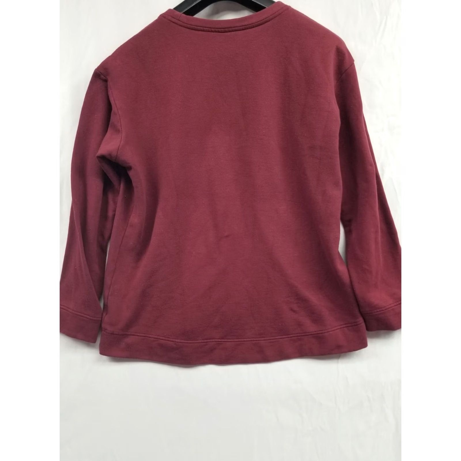 Orvis Orvis Sweater Womens Medium Long Sleeve Crewneck Burgundy Red Knit Pullover Coat Size M / US 6-8 / IT 42-44 - 2 Thumbnail