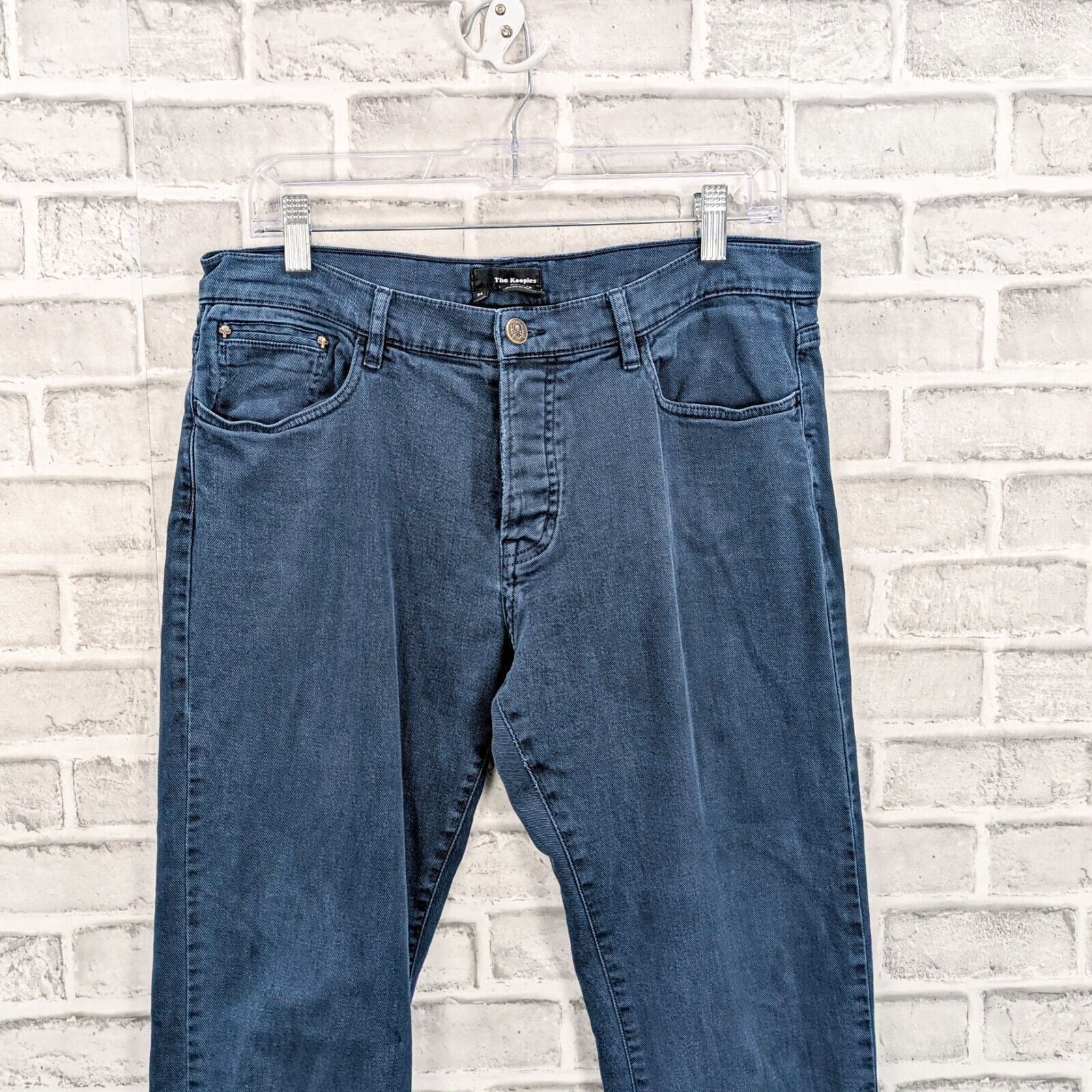 The Kooples The Kooples Men's 5 pocket Denim Jeans Button fly in blue Size US 34 / EU 50 - 5 Thumbnail