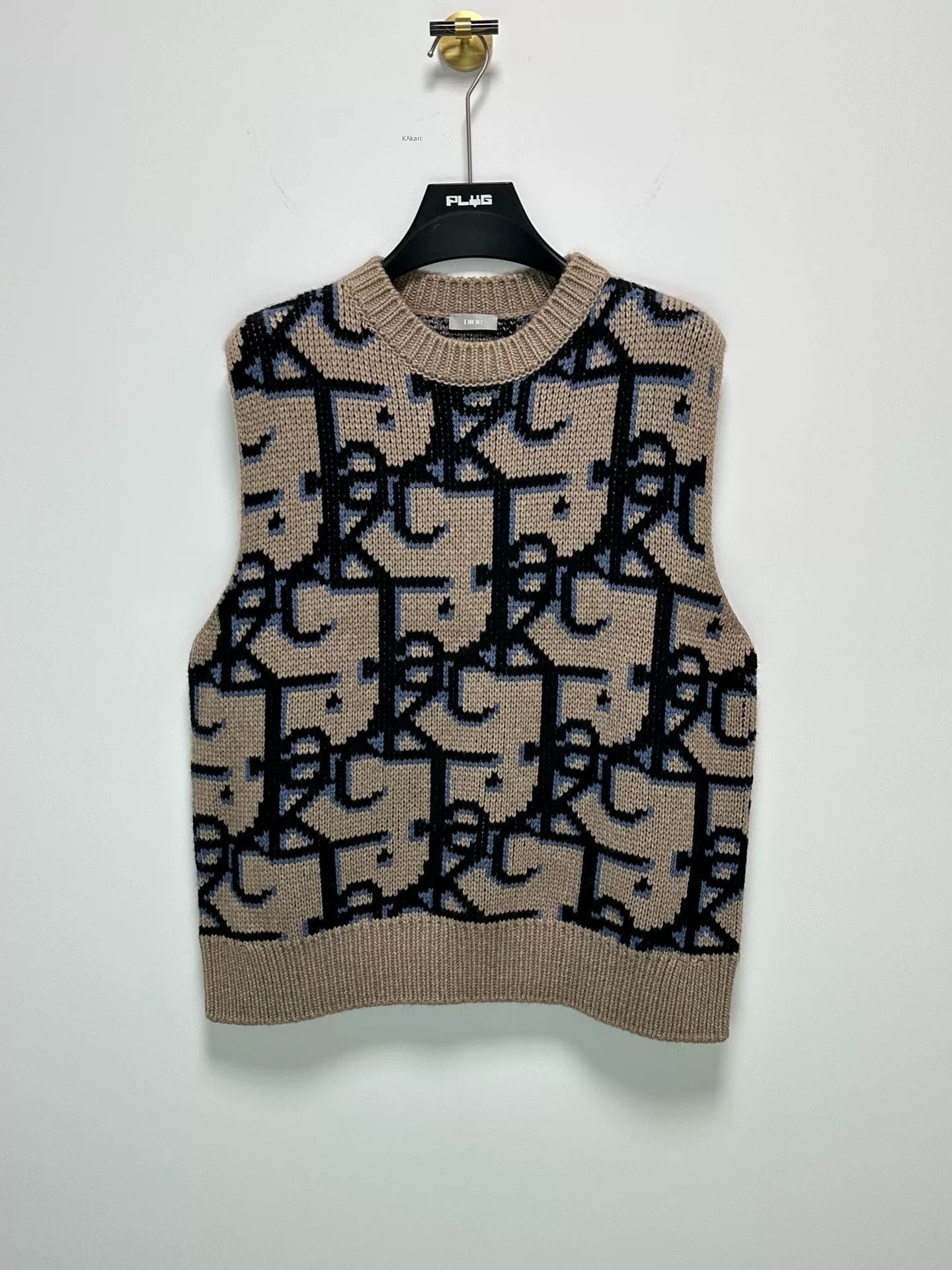 Dior Dior Travis Scott Monogram Sweater Vest Size US L / EU 52-54 / 3 - 1 Thumbnail