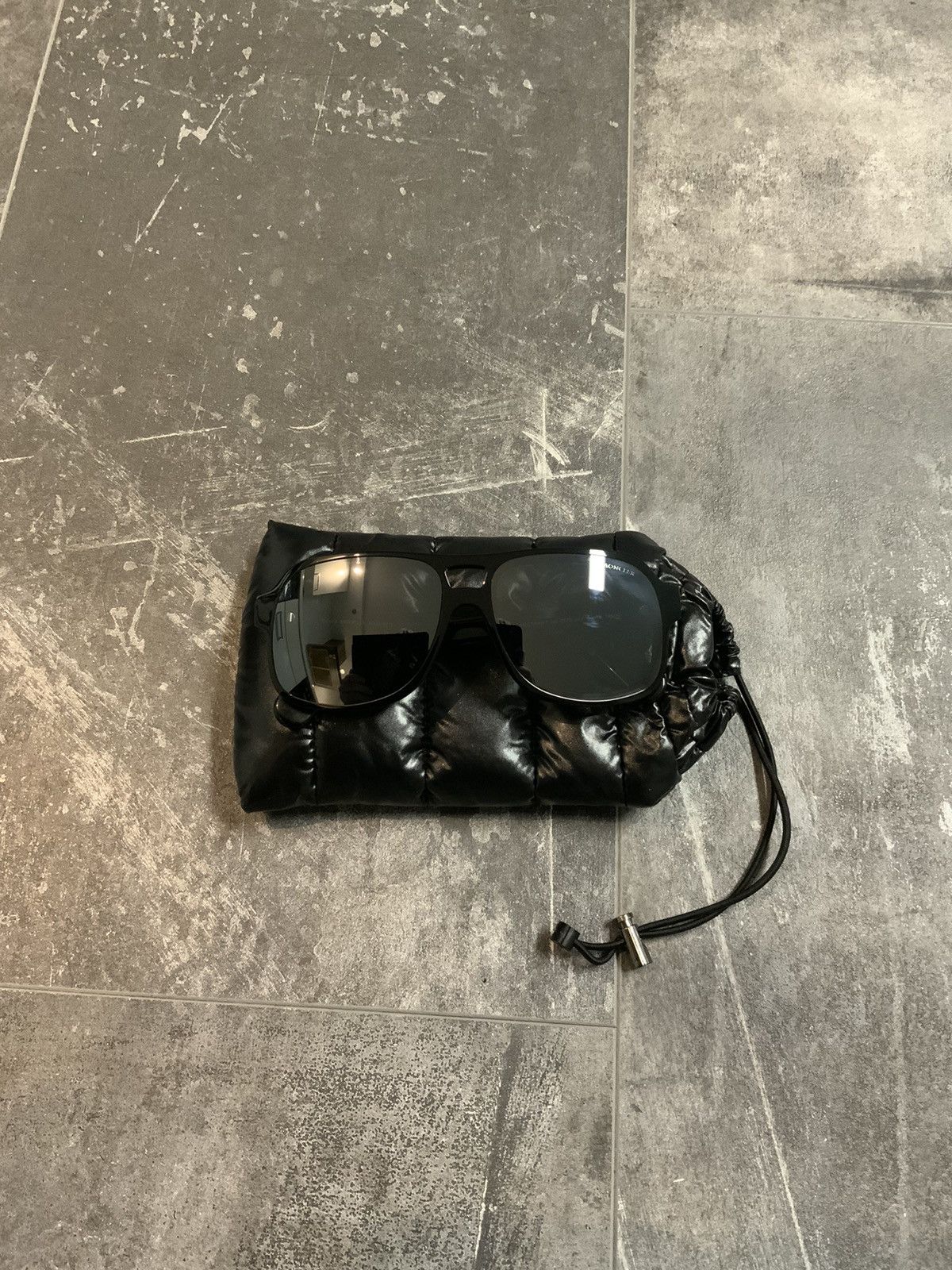 Moncler Moncler Spectrant ML0170 (01A) BLACK shades sunglasses Size ONE SIZE - 4 Thumbnail