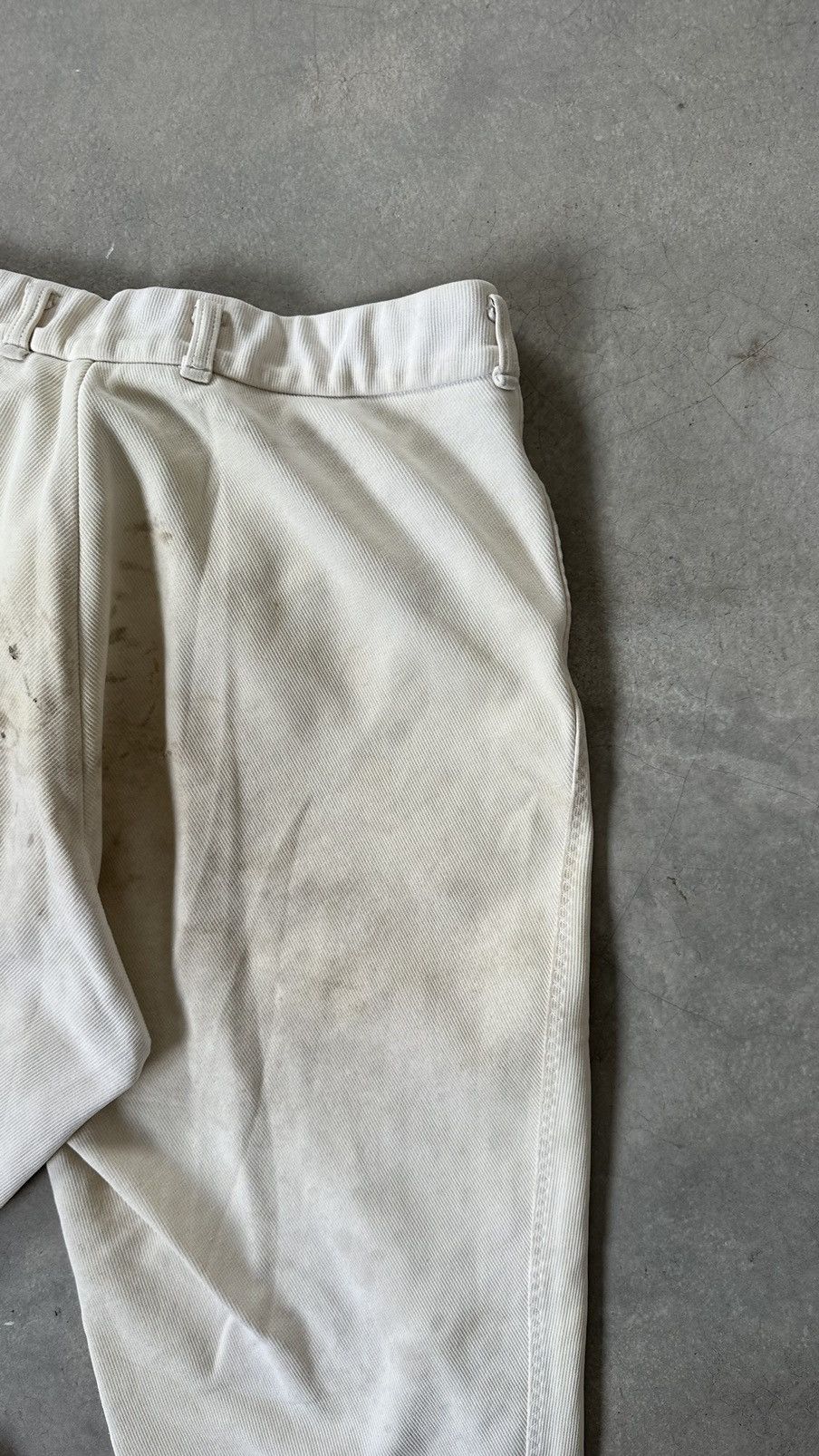 PONY VINTAGE 60S DISTRESSED HORSE RIDER PANT Size US 32 / EU 48 - 9 Thumbnail