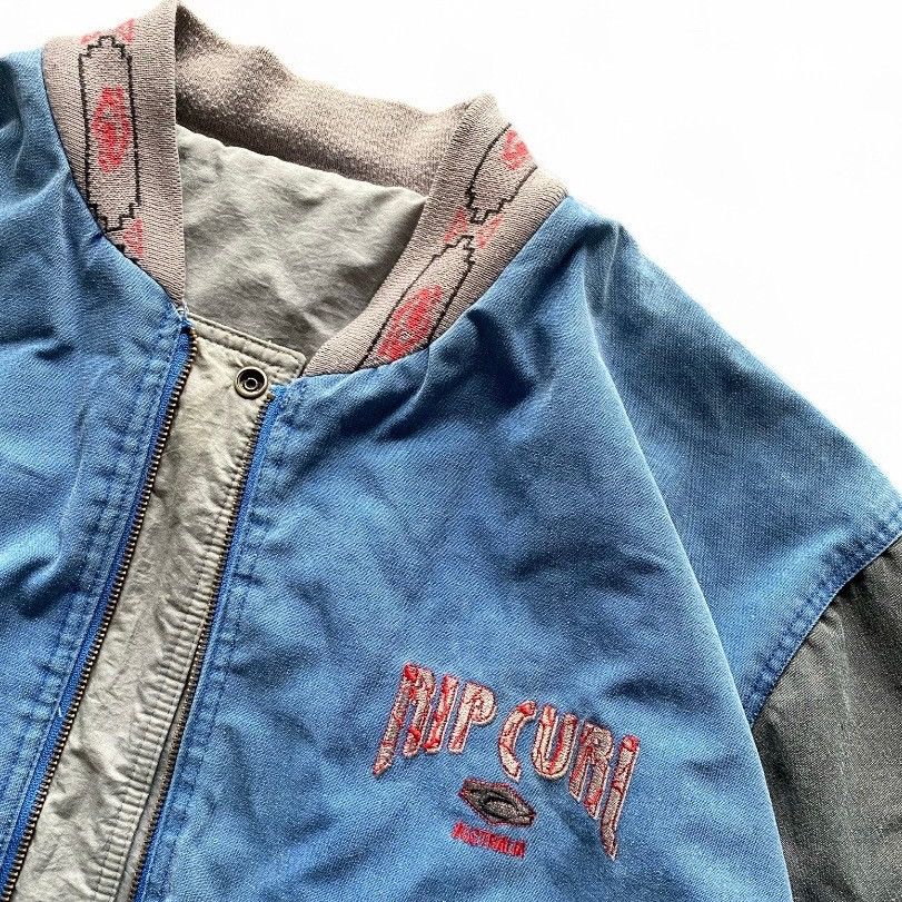 Rip Curl RIP CURL VINTAGE SURFING REVERSIBLE BOMBER JACKETS Size US XL / EU 56 / 4 - 7 Thumbnail
