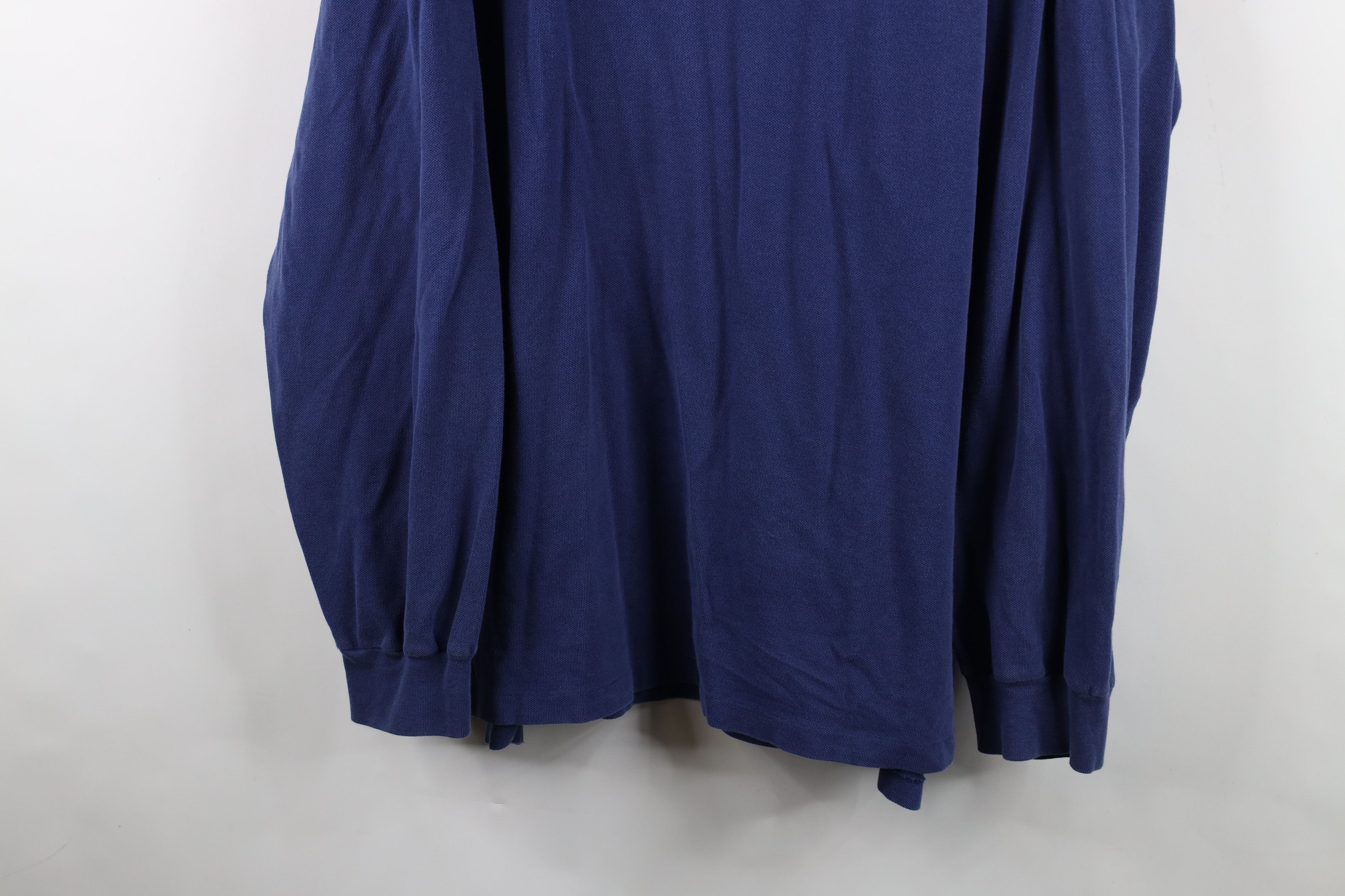 Polo Ralph Lauren Vintage 90s Ralph Lauren Long Sleeve Rugby Polo Shirt Cotton Size US XXL / EU 58 / 5 - 3 Thumbnail