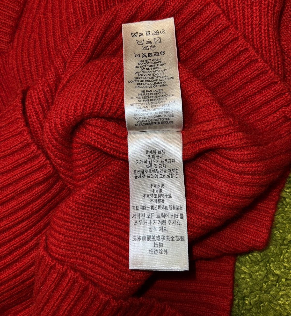 Burberry × Designer Burberry London 100% cashmere ribbed knit sweater Size S / US 4 / IT 40 - 5 Thumbnail