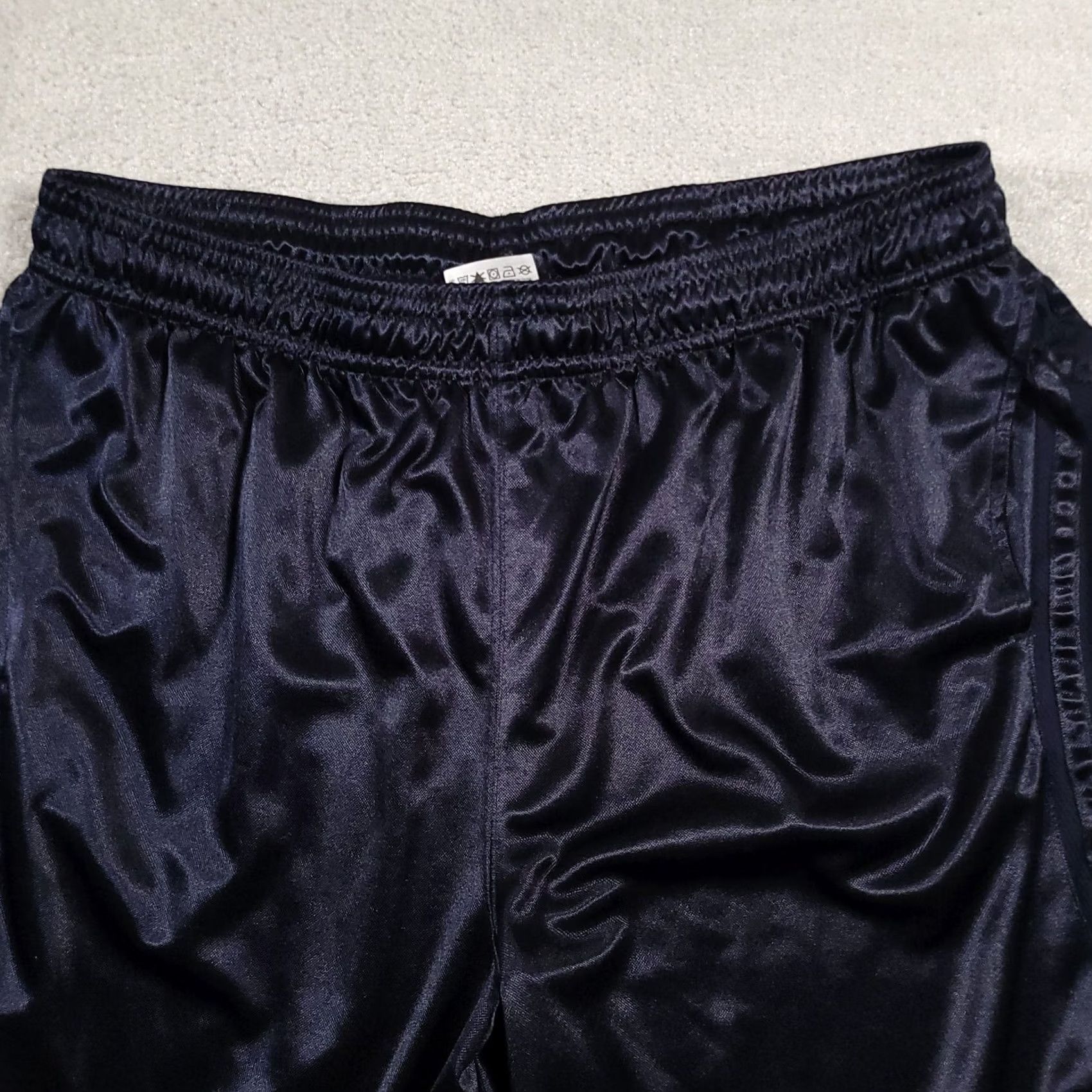 Vintage AND1 Shorts Mens 3XL Navy Blue Basketball Athletic Sport Gym Drawstring Pockets Size US 39 - 3 Thumbnail