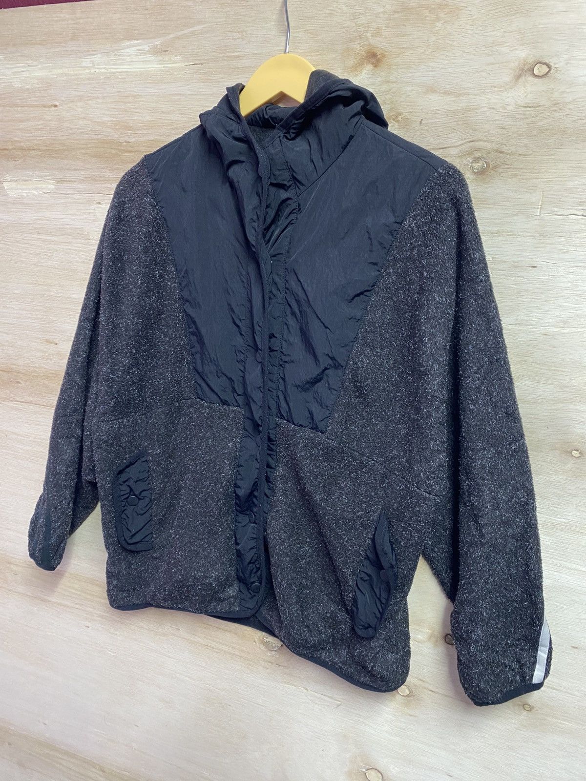 Adidas Adidas buttons ups fleece jacket Size L / US 10 / IT 46 - 2 Thumbnail
