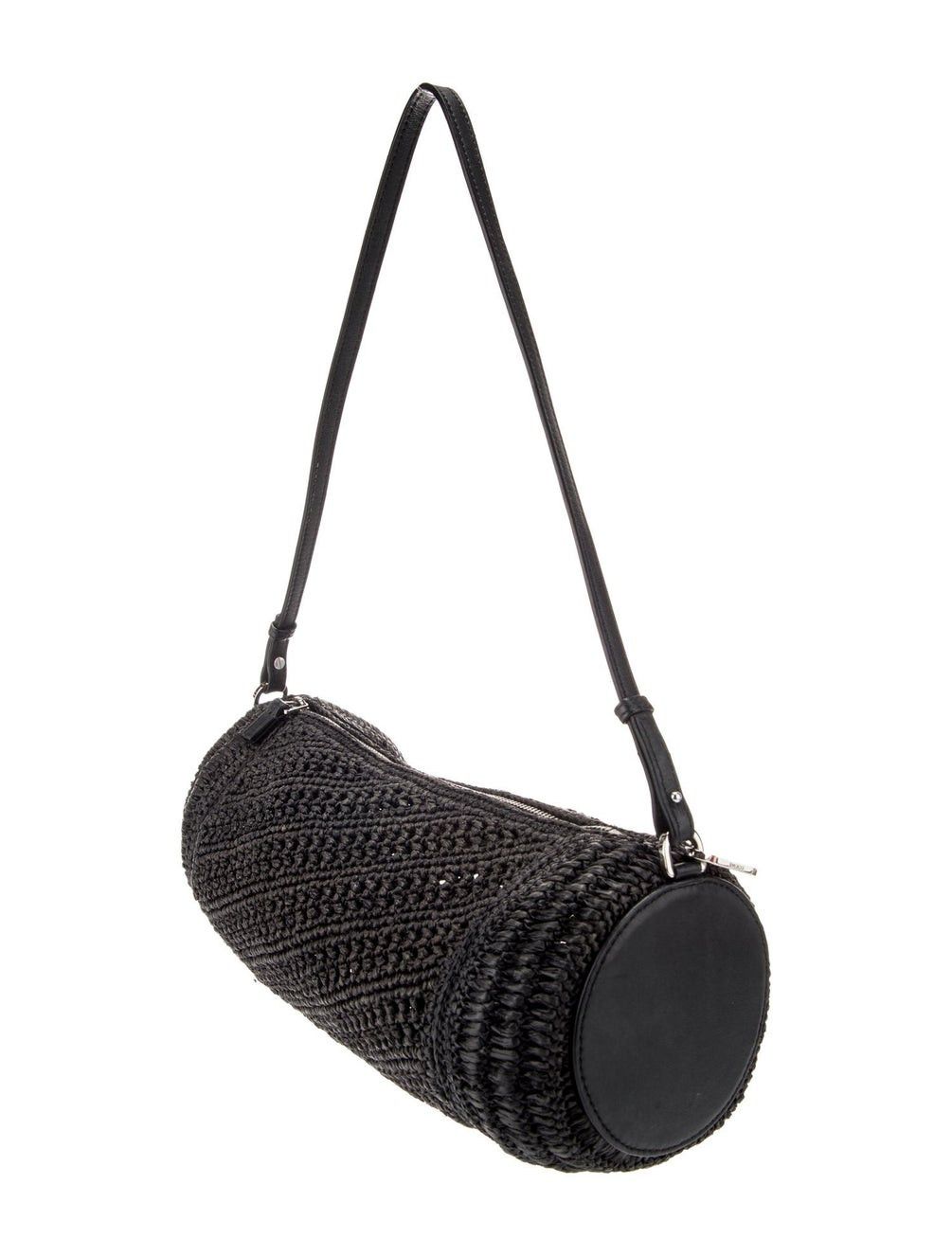 Loewe o1in1g0526 Size: OS / Raffia Shoulder Bag in Black Size ONE SIZE - 3 Thumbnail