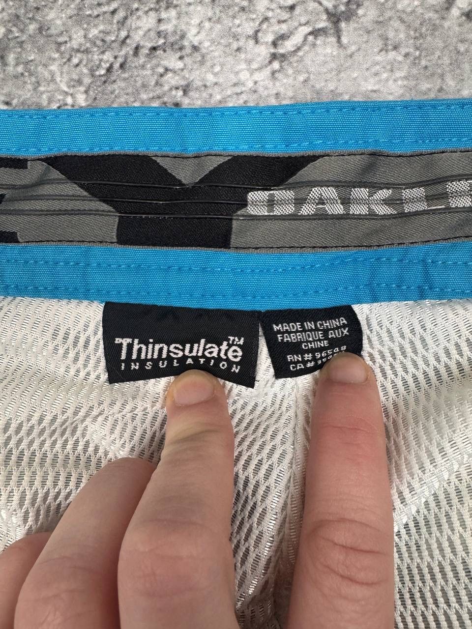 Oakley Oakley Men Snow Pants Trousers Blue Waterproof Thinsulate Size US 37 - 6 Thumbnail