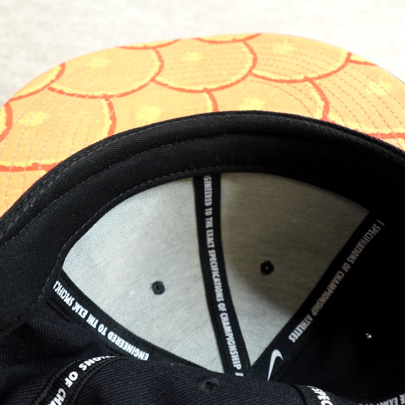 Nike Nike Clemson Tigers Hat Black Embroidered Orange Bowl Champions One Size Men Baseball Cap Adjustable Wool Acrylic Black Mens Size ONE SIZE - 3 Thumbnail