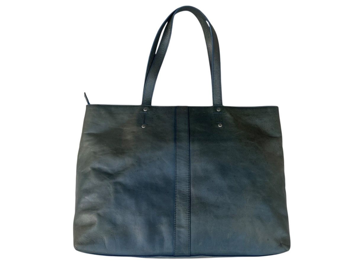 Tete Homme Tete Homme Japan Faded Patina All Leather Tote Bag Size ONE SIZE - 9 Thumbnail