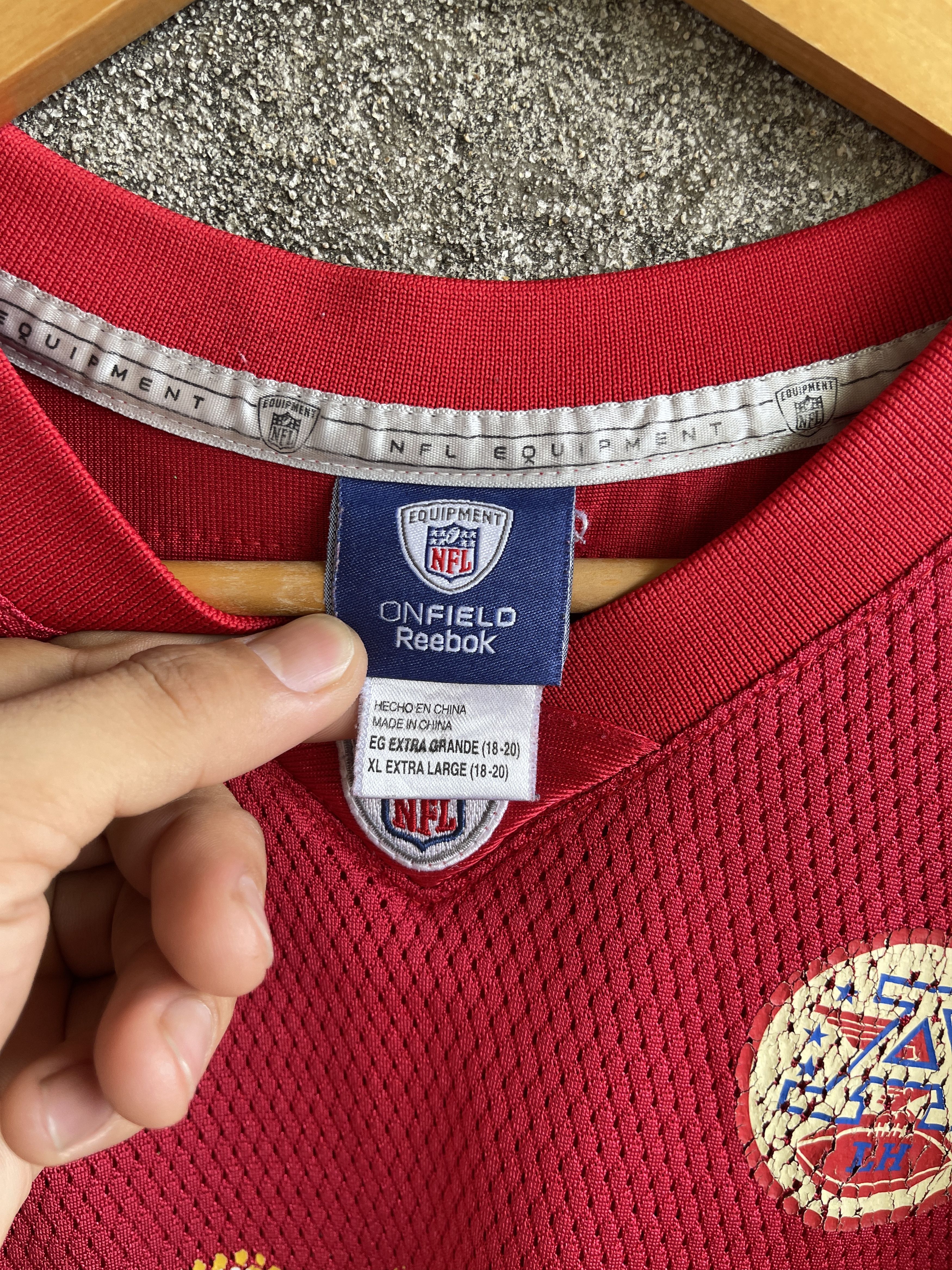 Awake NY × Reebok Vintage Trashed🔥EQUIPMENT NFL REEBOK🔥Charles 25 Jerseys Size US XL / EU 56 / 4 - 6 Thumbnail