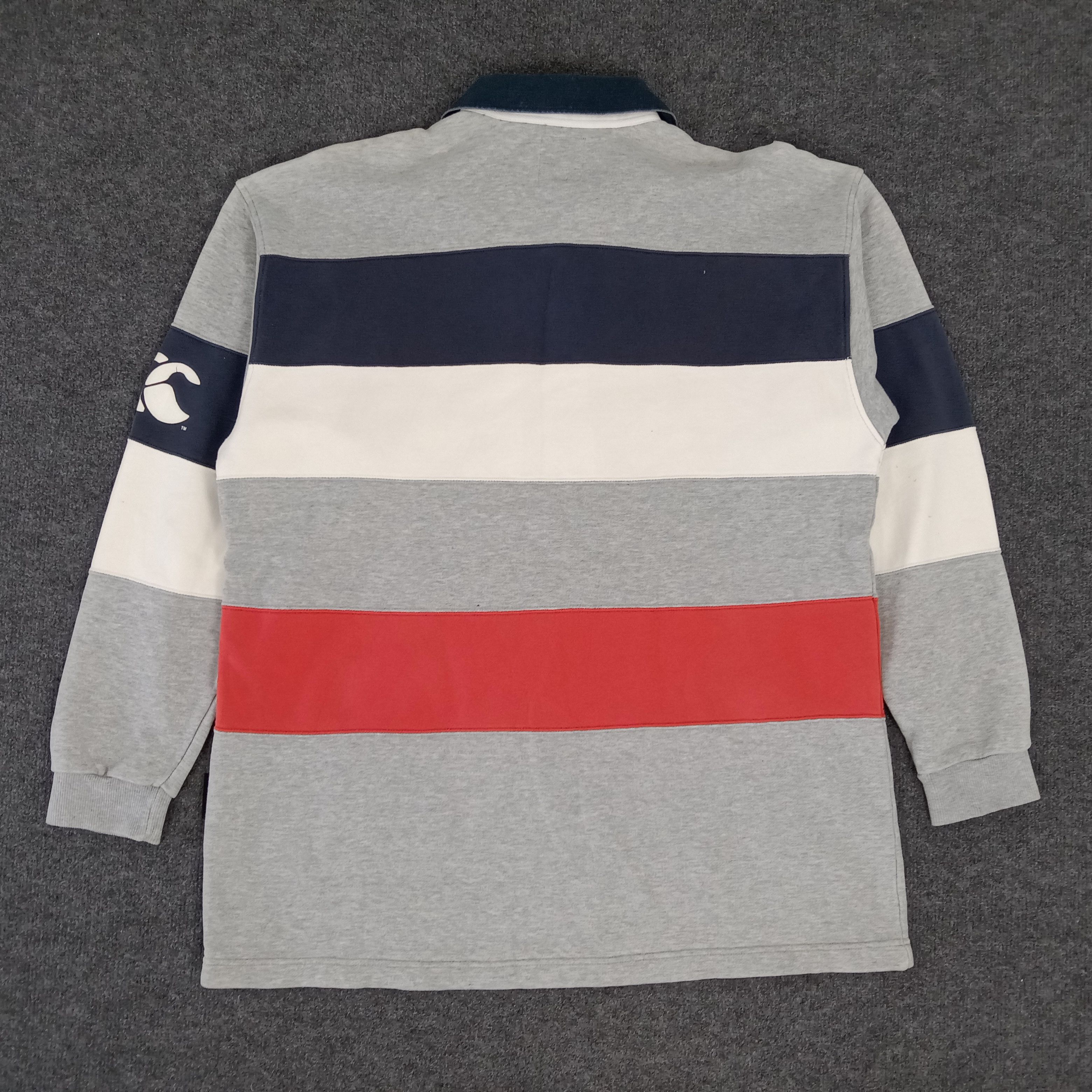 Canterbury of New Zealand × Vintage Canterbury Spell Out Design Rugby Polos Size US XL / EU 56 / 4 - 3 Thumbnail
