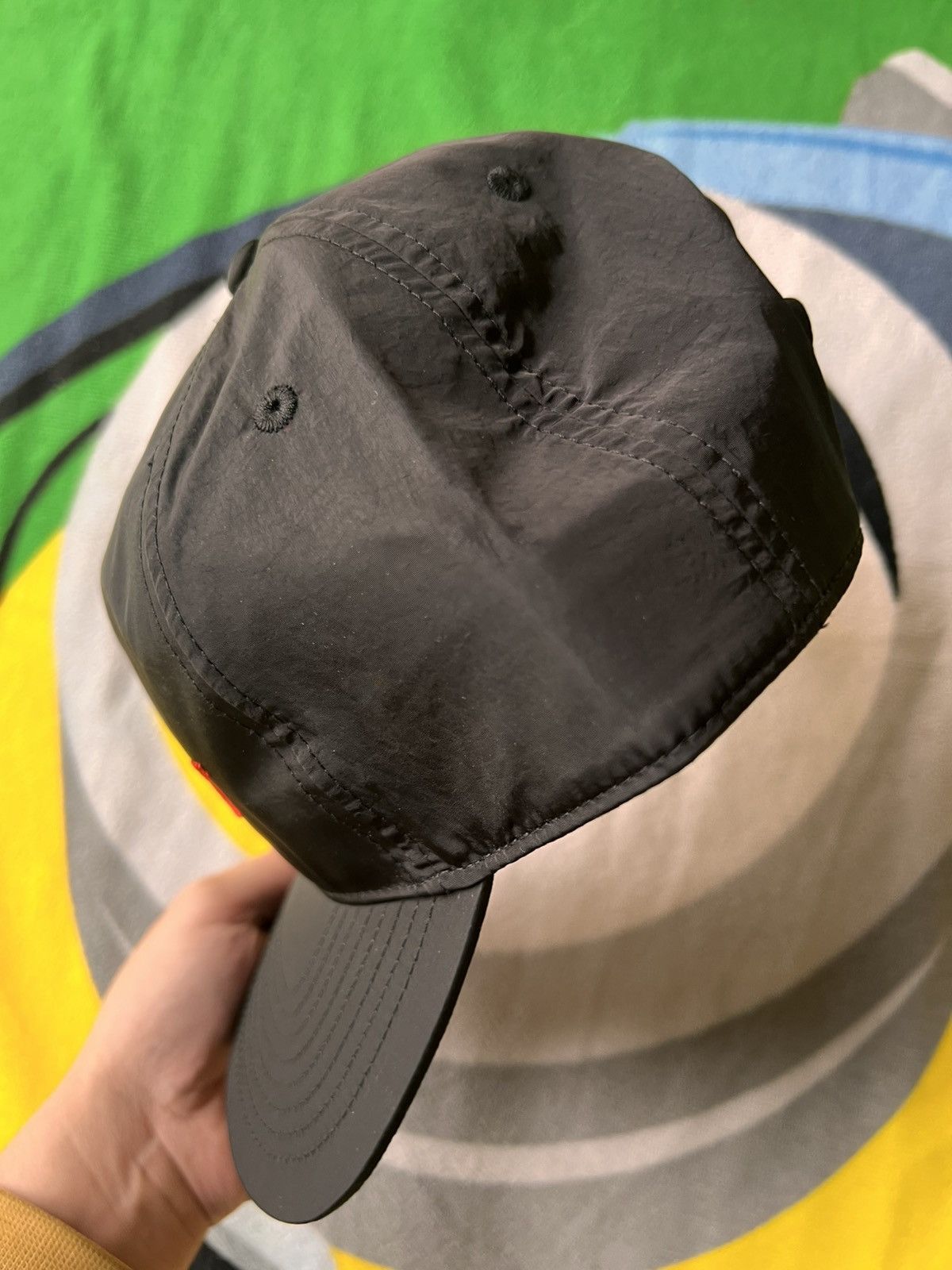 Kith KITH x The Sopranos Nylon Bay Low Pinch Crown Cap Black hat Size ONE SIZE - 14 Thumbnail