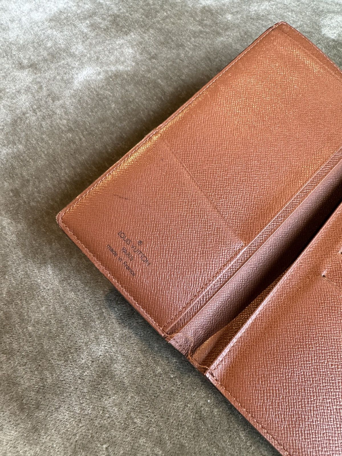 Louis Vuitton Vintage Louis Vuitton Monogram Brown Long Bi-Fold Wallet Size ONE SIZE - 7 Thumbnail