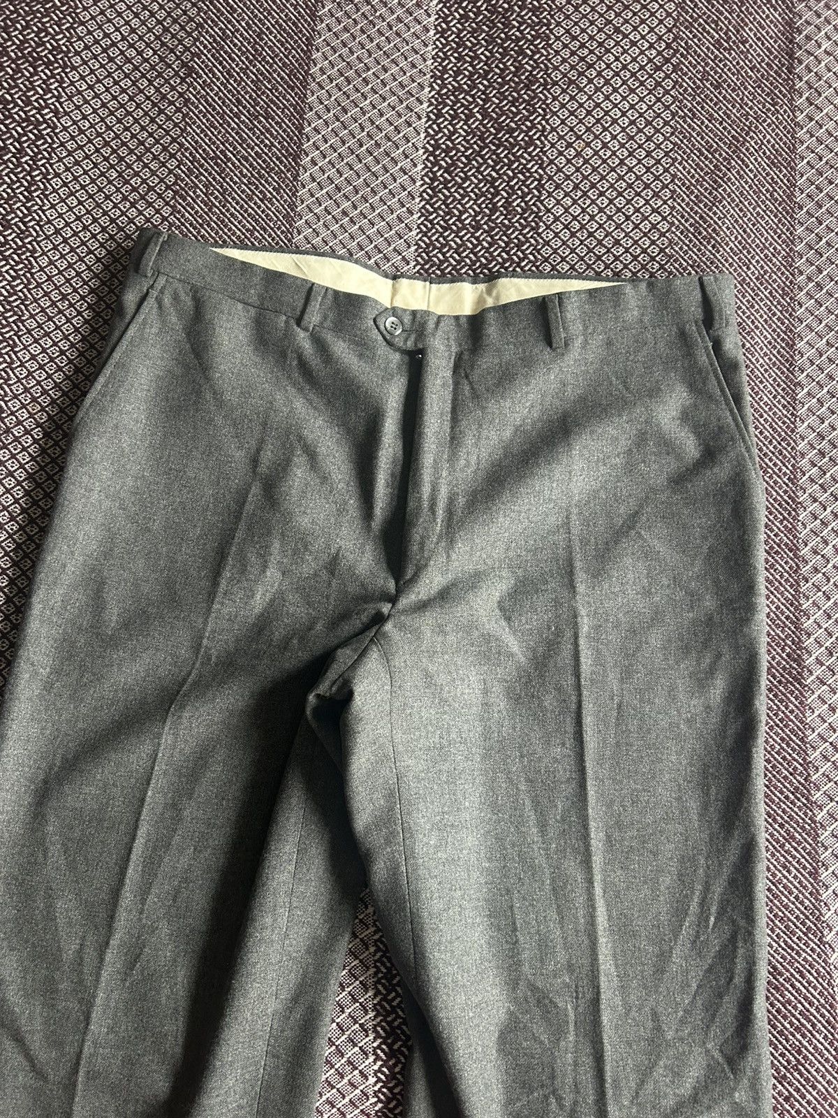 Burberry Vintage Burberrys Grey Classic Pants Japanese Style Solid Size US 36 / EU 52 - 13 Thumbnail