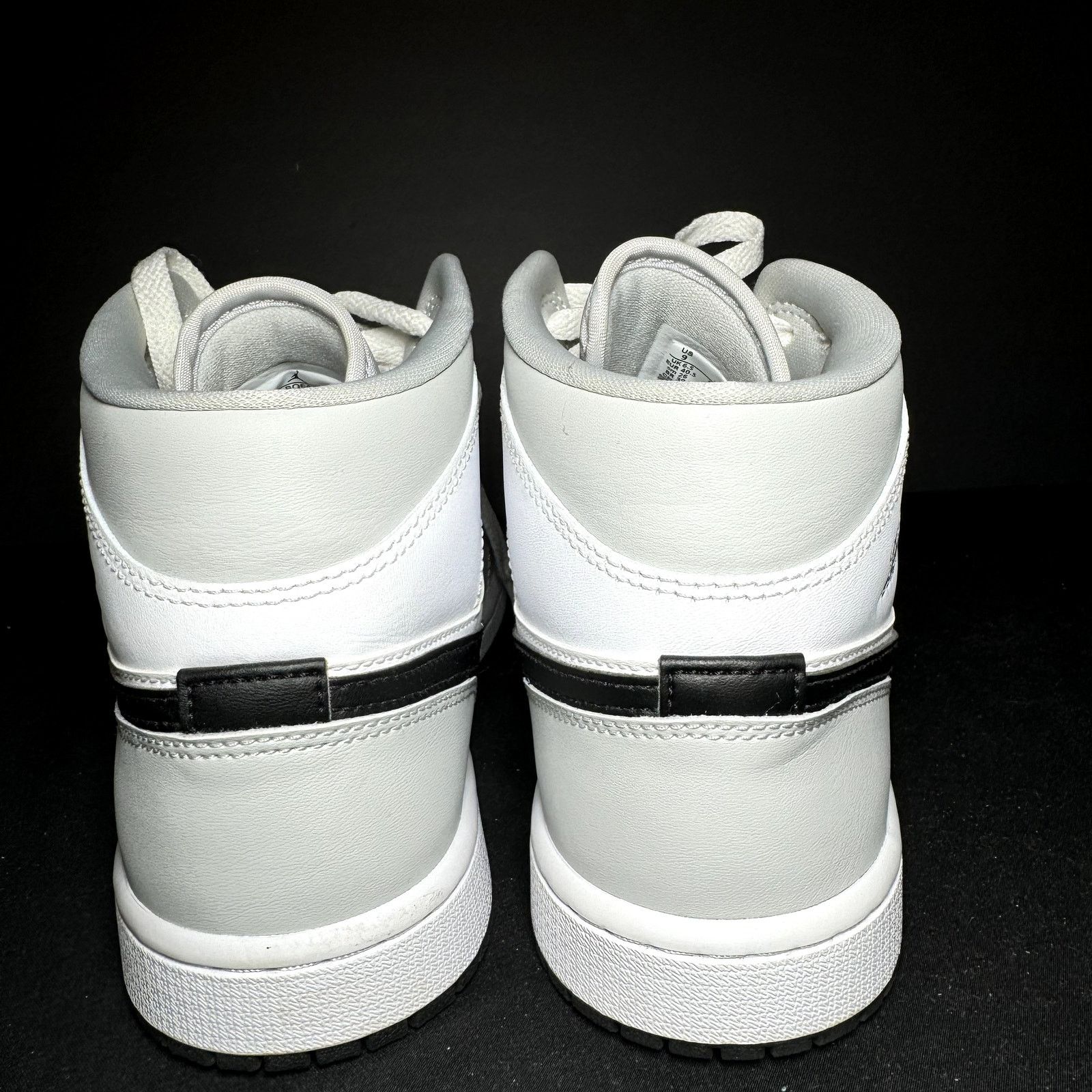 Jordan Brand × Nike Wmns Nike Air Jordan 1 Mid Grey Fog Women's Shoes - Size 9 Size US 9 / IT 39 - 6 Thumbnail