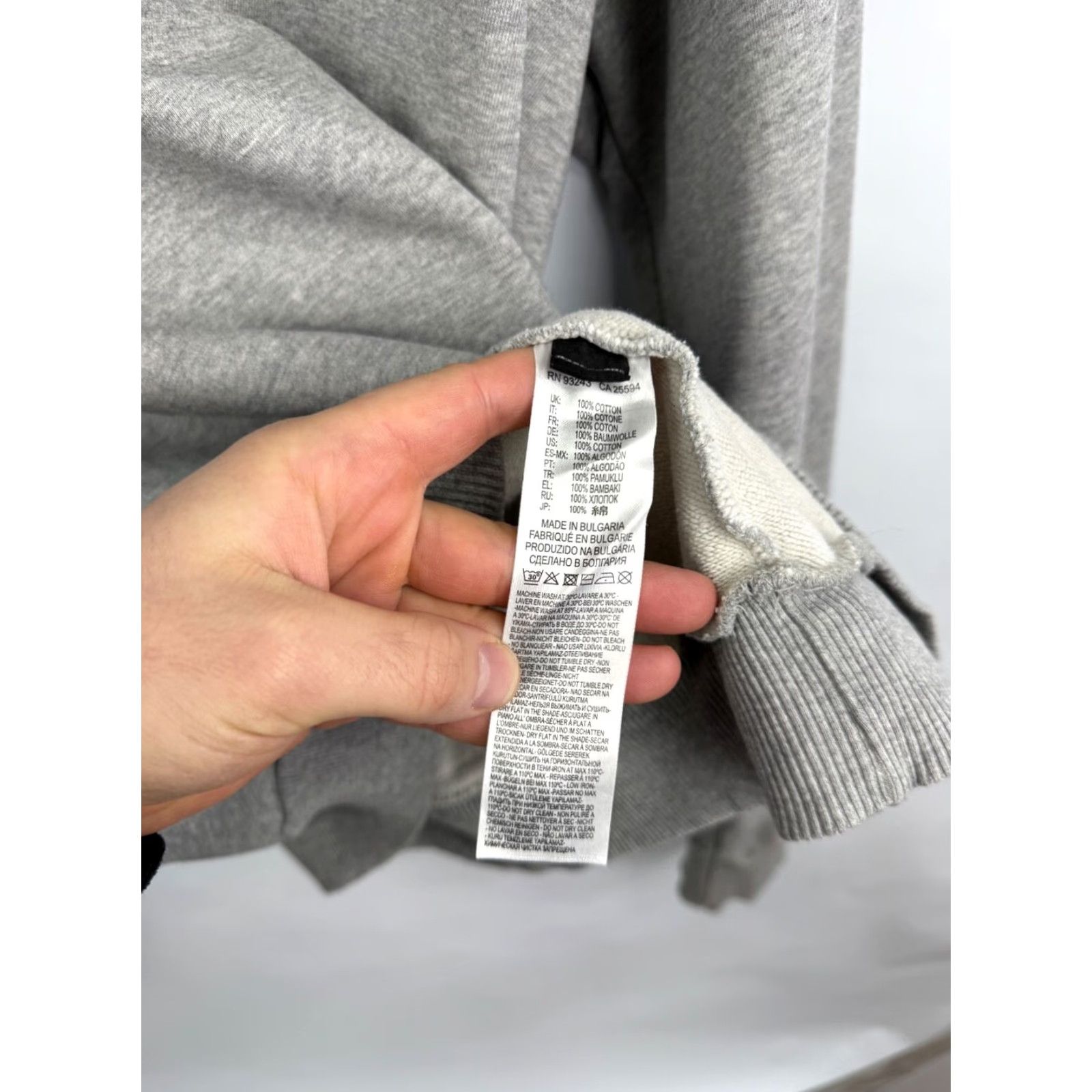 Diesel VINTAGE Diesel Hoodie Mens Classic Retro Gray M shirt? Size US M / EU 48-50 / 2 - 7 Thumbnail