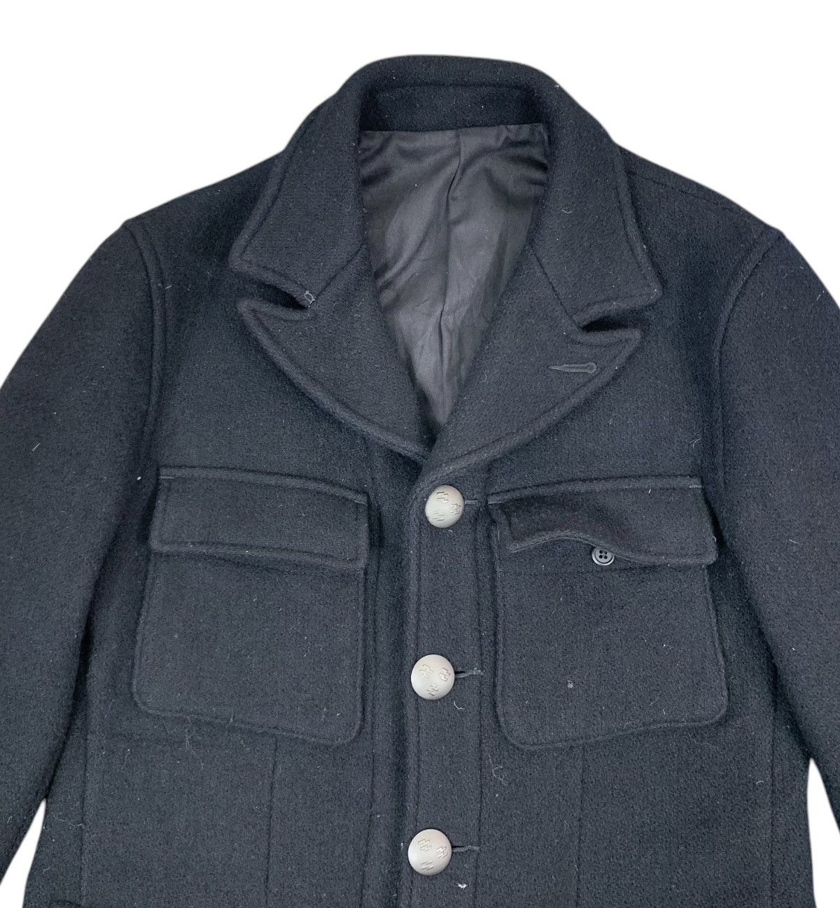 Vintage VINTAGE PEYTON PLACE FOR MEN PPFM BUTTON COAT Size L / US 10 / IT 46 - 5 Thumbnail