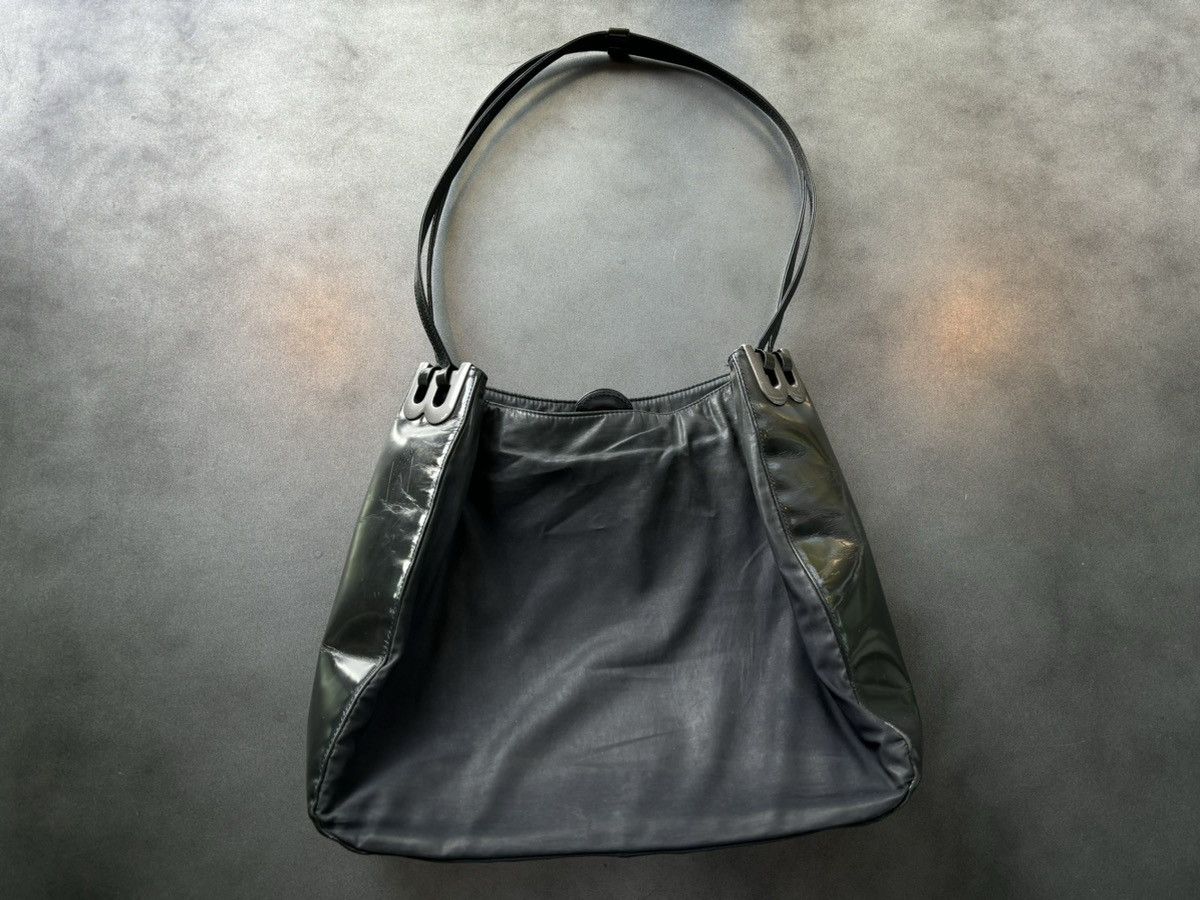 Bally × Designer × Vintage Vintage Bally Switzerland Tote Bag Nylon Designer Purse Size ONE SIZE - 17 Thumbnail