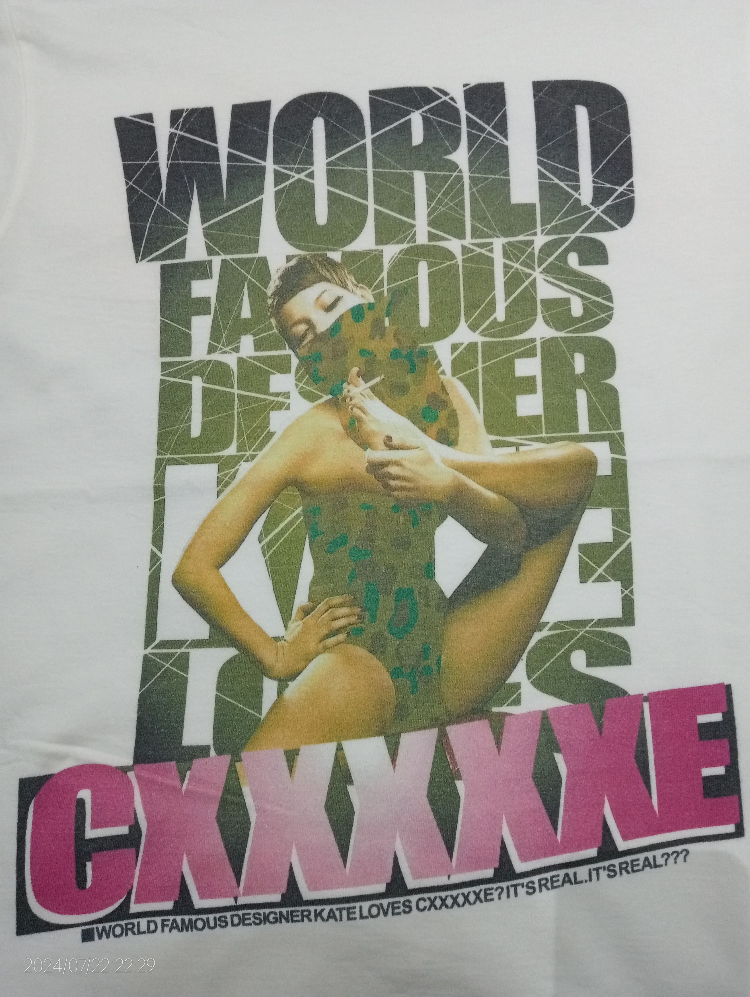 Seditionaries World Famous Designer Kate Loves Long Sleeve Tshirt Size US M / EU 48-50 / 2 - 2 Thumbnail