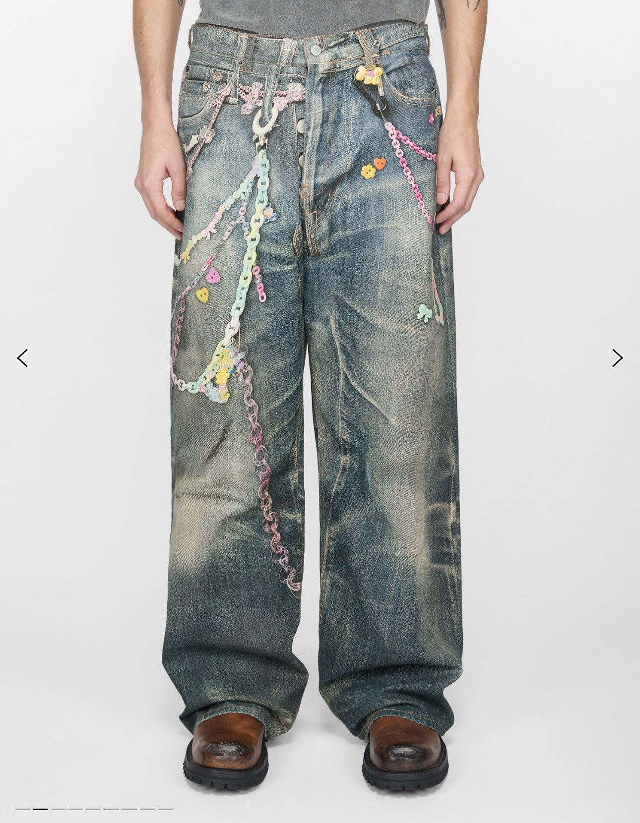 Acne Studios Acne studio mid-blue jeans 1981 Size US 32 / EU 48 - 1 Thumbnail