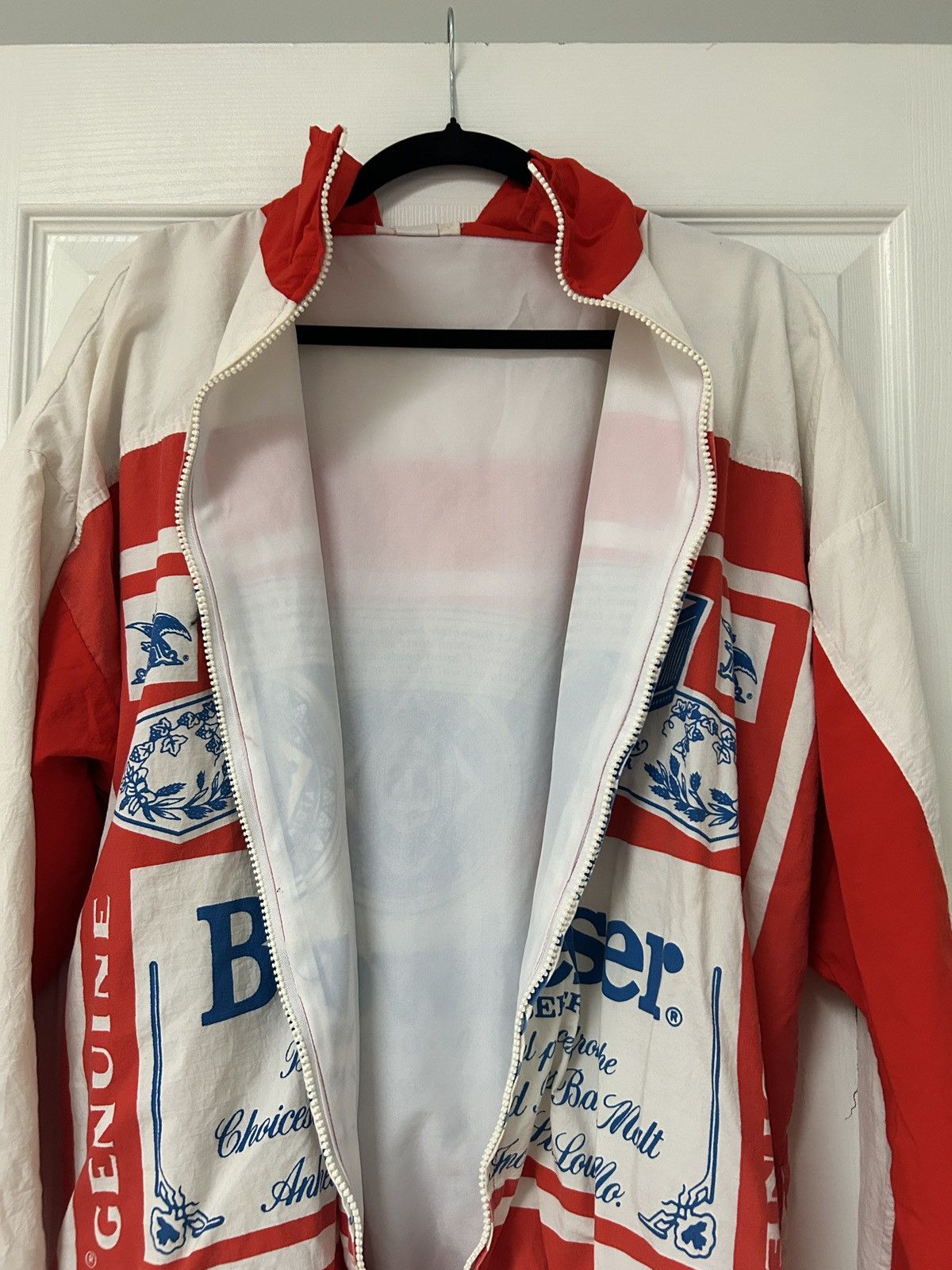 Budweiser × Vintage Carabella Vintage USA Budweiser Jacket Size Large Size US L / EU 52-54 / 3 - 2 Thumbnail