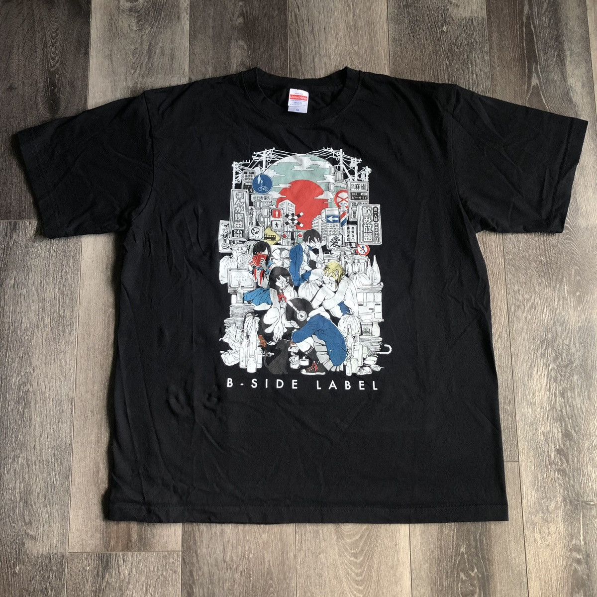 Japanese Brand Vintage B-Side Label Japanese Brand City Graphic Logo Tee Size US XL / EU 56 / 4 - 1 Thumbnail