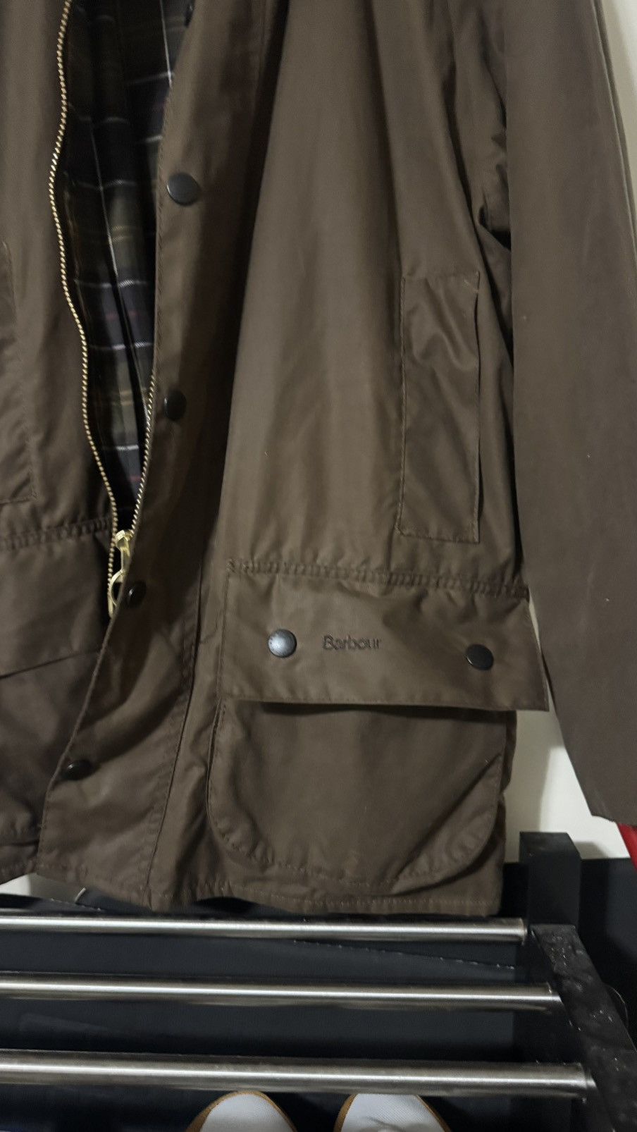 Barbour Barbour Badale brown waxed men’s jacket Size US L / EU 52-54 / 3 - 5 Thumbnail