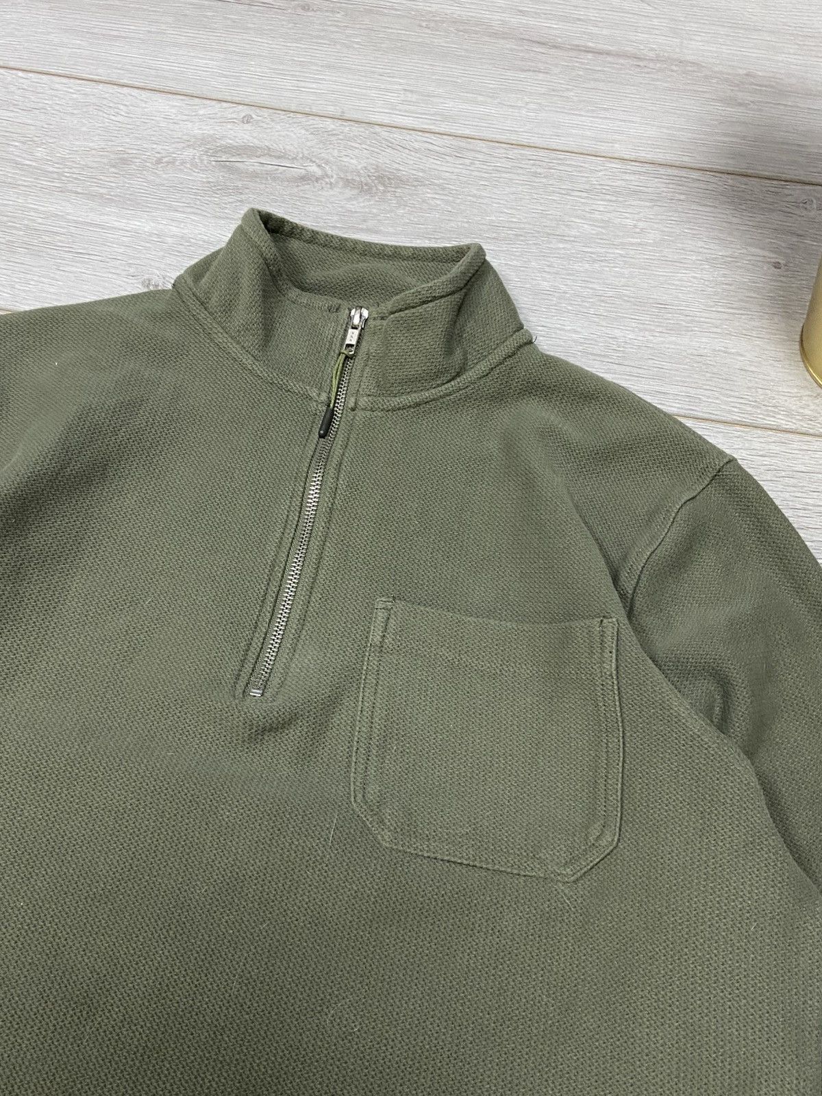 Folk Folk Vintage half 1/4 Zip pocket 3 size Y2K Size US M / EU 48-50 / 2 - 5 Thumbnail
