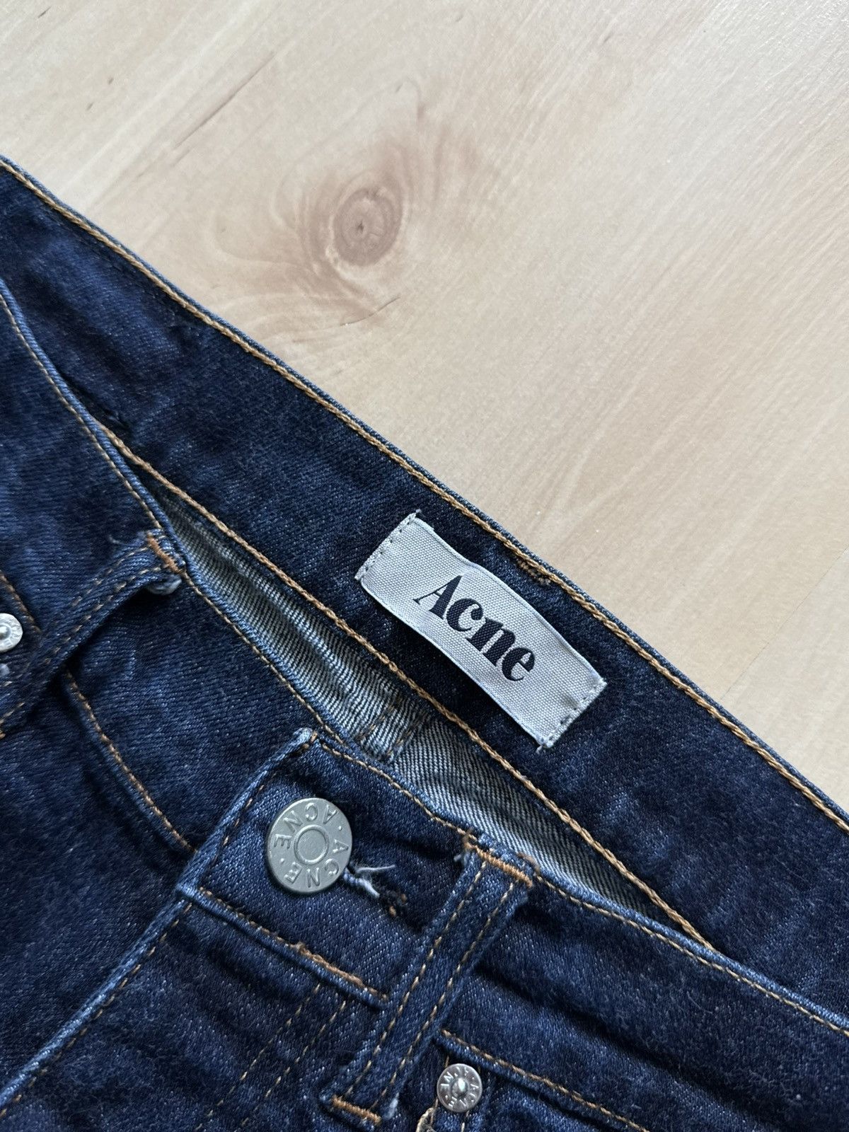 Acne Studios Acne Studios Roc Soft Raw denim jeans Size US 32 / EU 48 - 3 Thumbnail