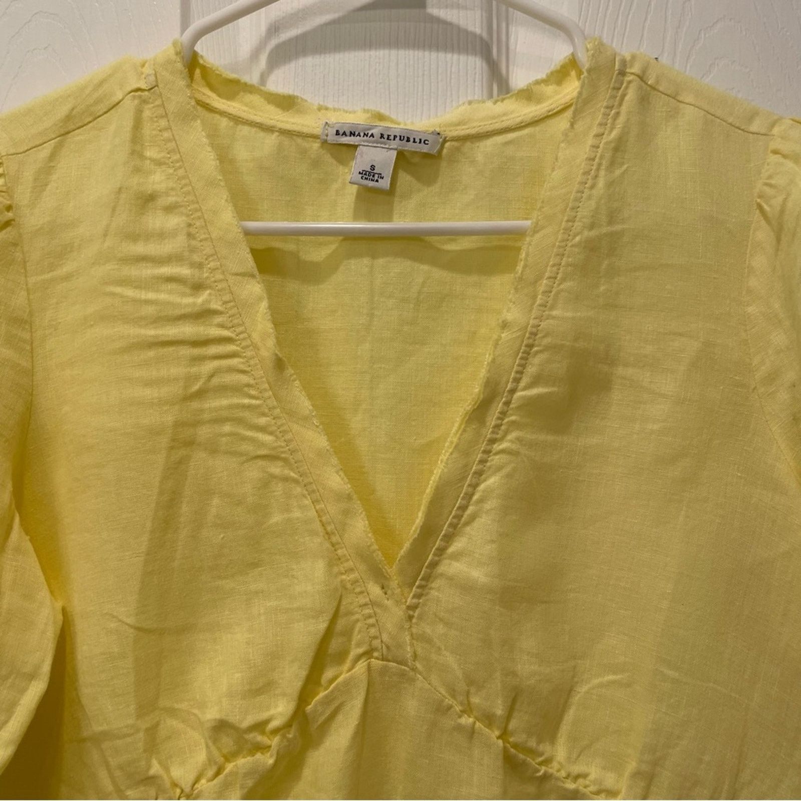 Banana Republic Banana Republic Linen Shirt S Size S / US 4 / IT 40 - 4 Thumbnail