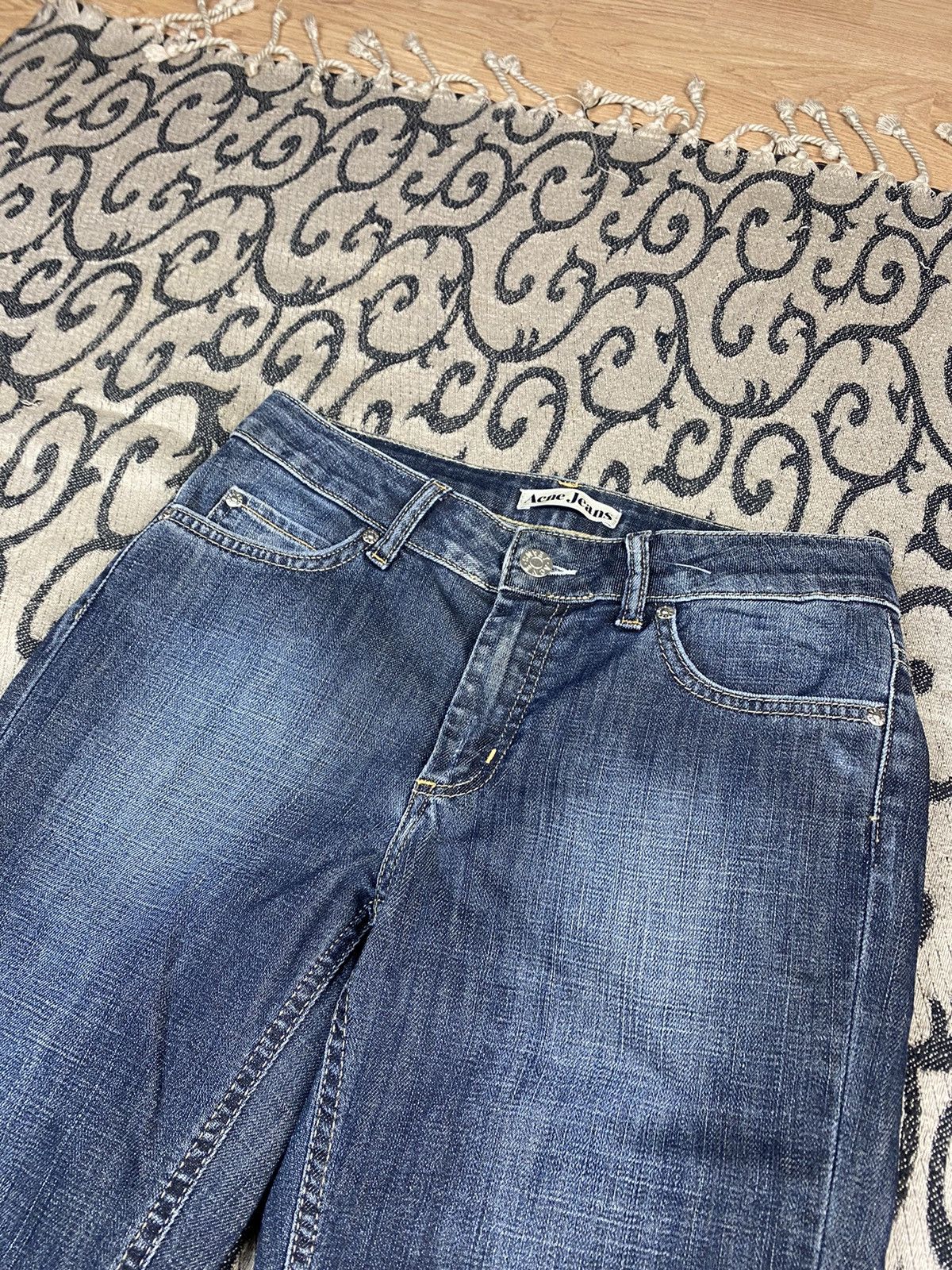 Acne Studios × Vintage Vintage Acne Studios Jeans Stone Washed Denim Streetwear Size 28" / US 6 / IT 42 - 7 Thumbnail