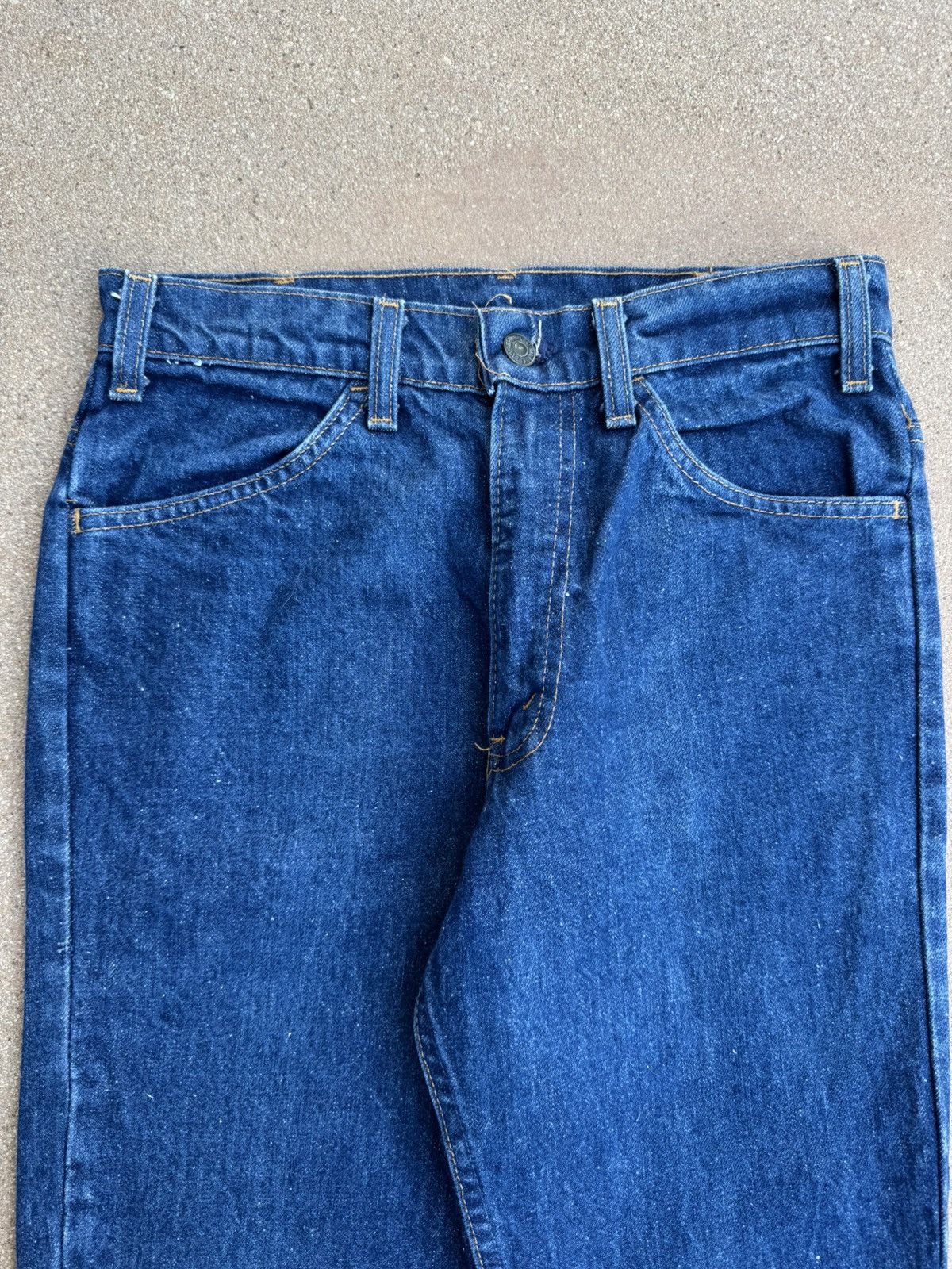 Vintage Vtg 80’s Levi’s 646 Orange Tab Bellbottom Flare Jeans 28x30 Size US 28 / EU 44 - 4 Thumbnail