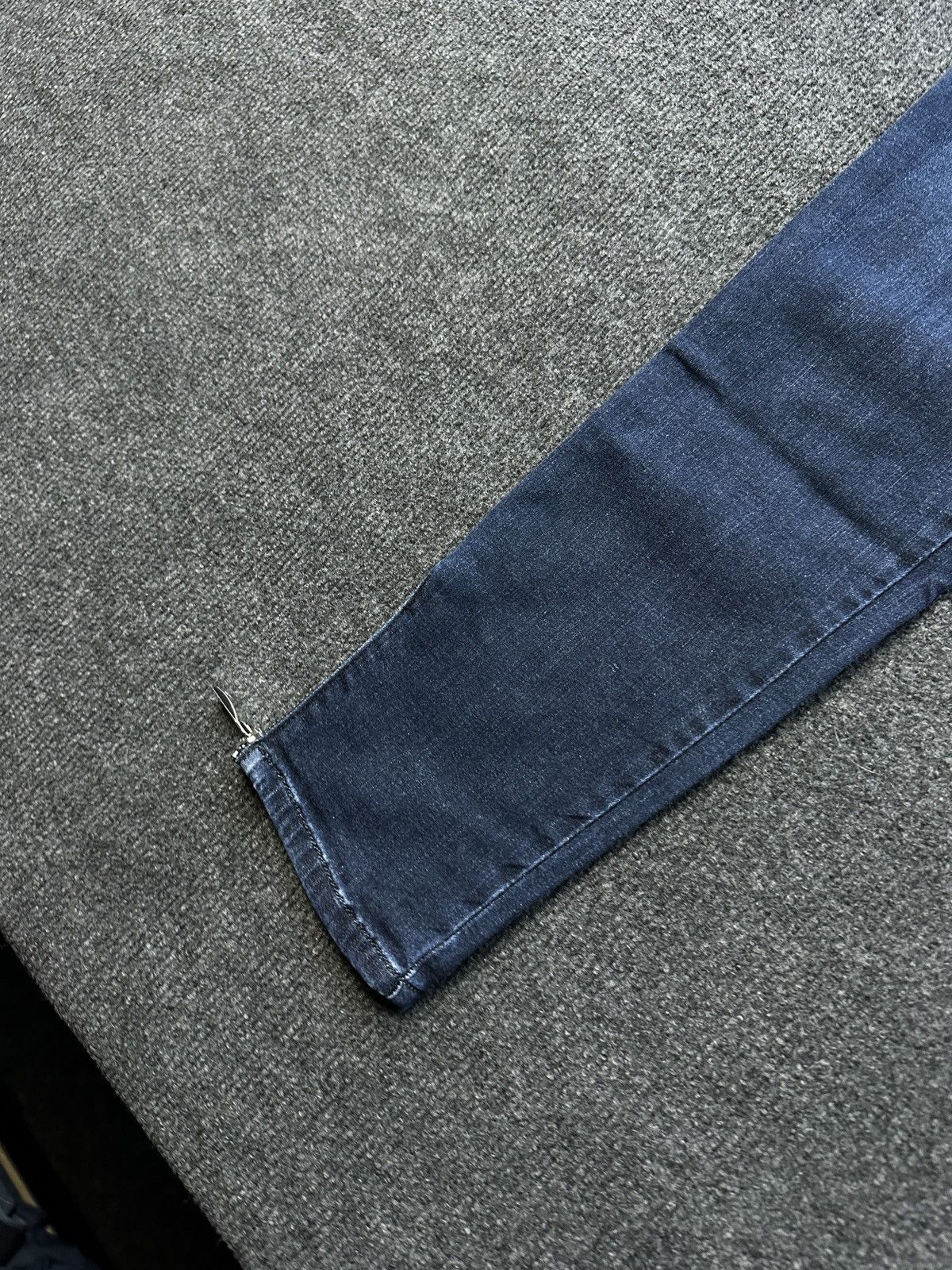 Armani 🚨Y2K WOMEN ARMANI JEANS WITH LOGO AVANT GARDE DENIM PANTS Size 26" / US 2 / IT 38 - 4 Thumbnail