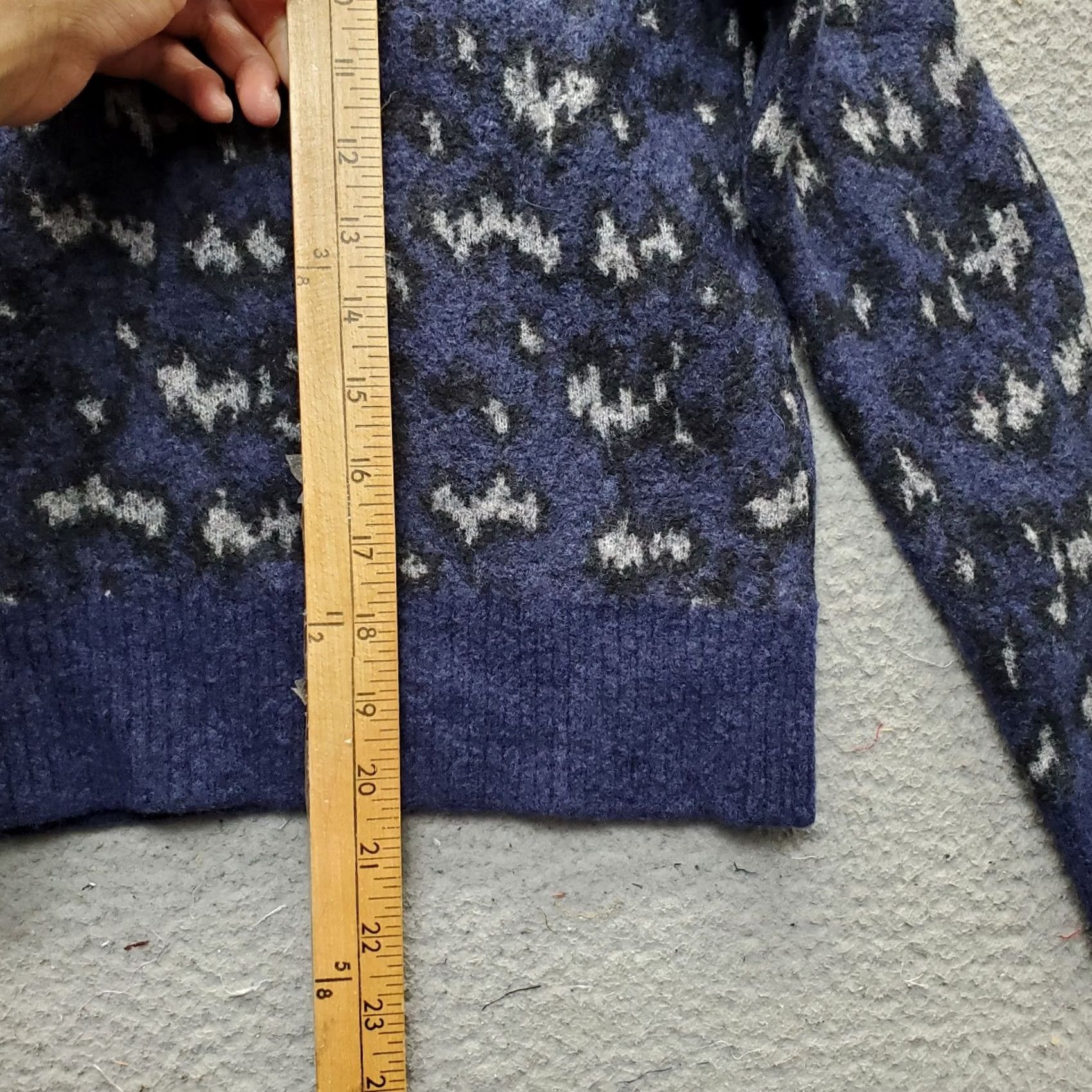 Athleta Athleta Hawthorn Sweater Women XS Multicolor Animal Print Merino Wool Knit Round Neck, Pullover, Raglan Sleeve, Casual, Fall Winter, Size XS Women Size XS / US 0-2 / IT 36-38 - 6 Thumbnail