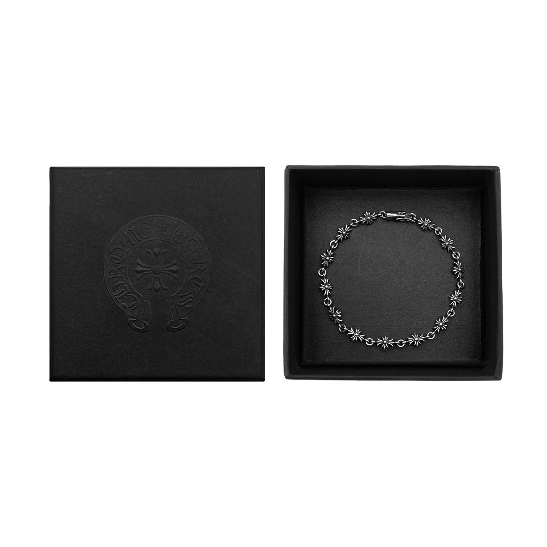 Chrome Hearts Chrome Hearts Sliver Tiny E Cross Bracelet Size ONE SIZE - 4 Thumbnail