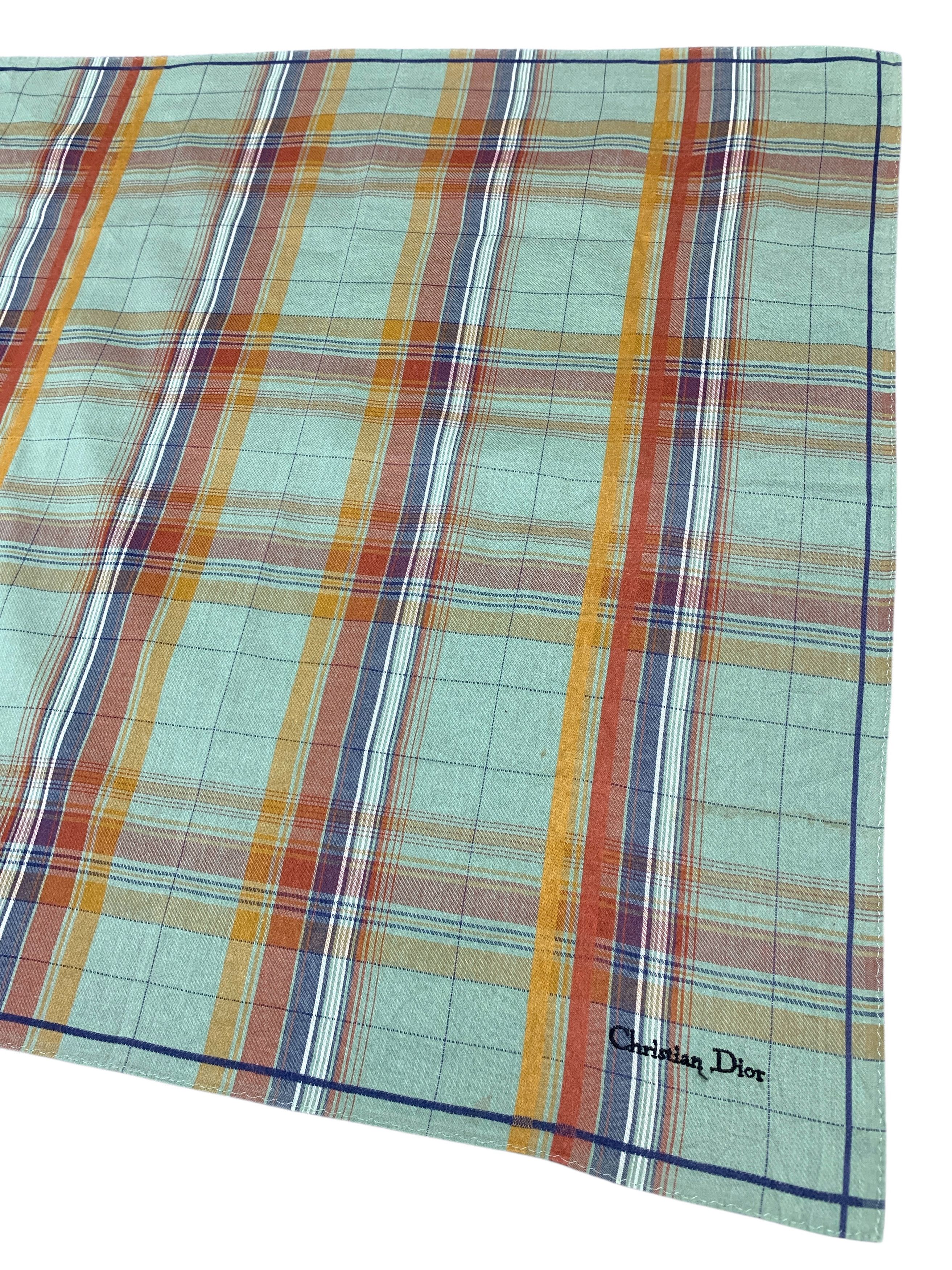 Christian Dior Monsieur × Vintage Vintage Christian Dior Neckerchief/ Handkerchief - HKA911 Size ONE SIZE - 3 Thumbnail