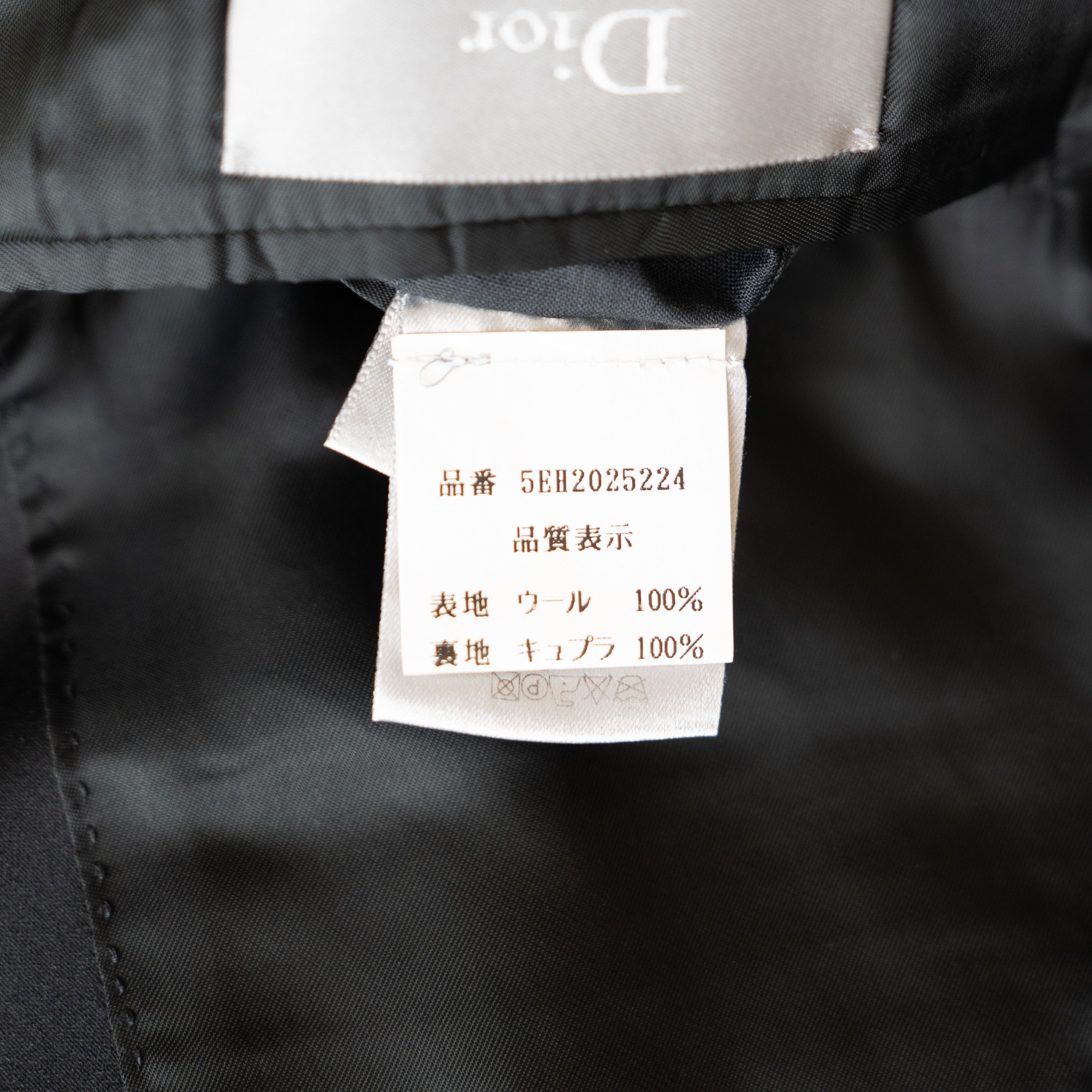 Dior Dior Homme SS05 Tuxedo Jacket BLACK Size 48R - 9 Thumbnail