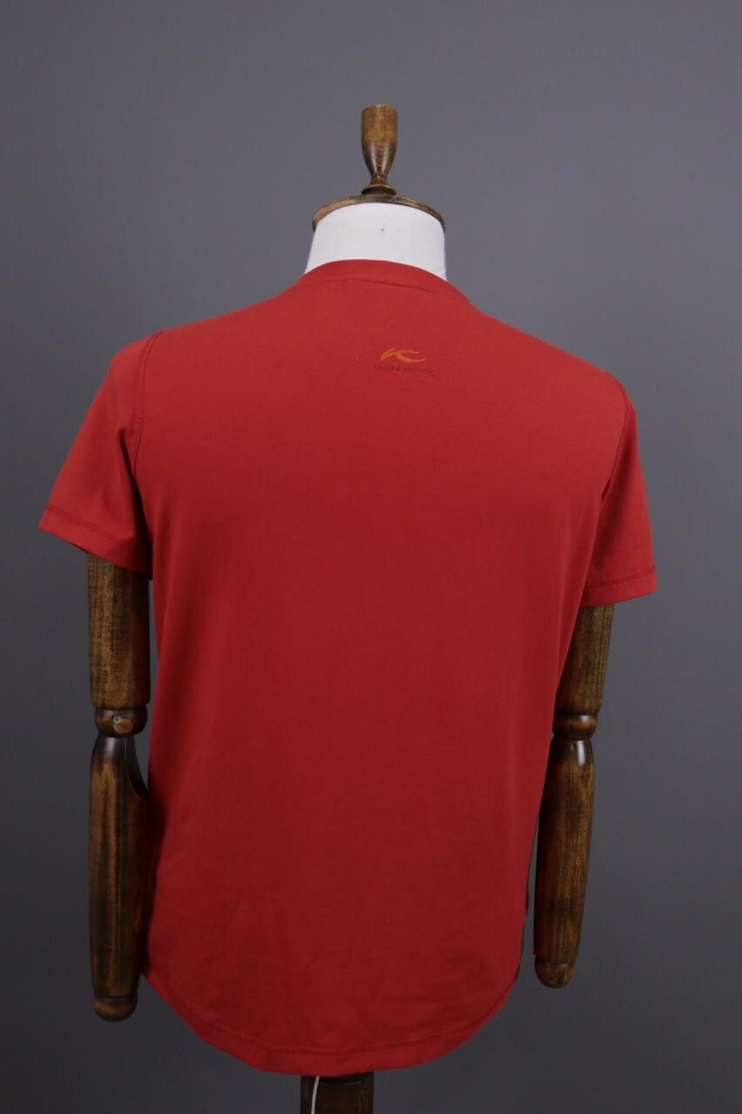 KJUS Men Kjus Red Uncopromising Big Logo T-Shirt Size 48 / M Size US M / EU 48-50 / 2 - 10 Thumbnail