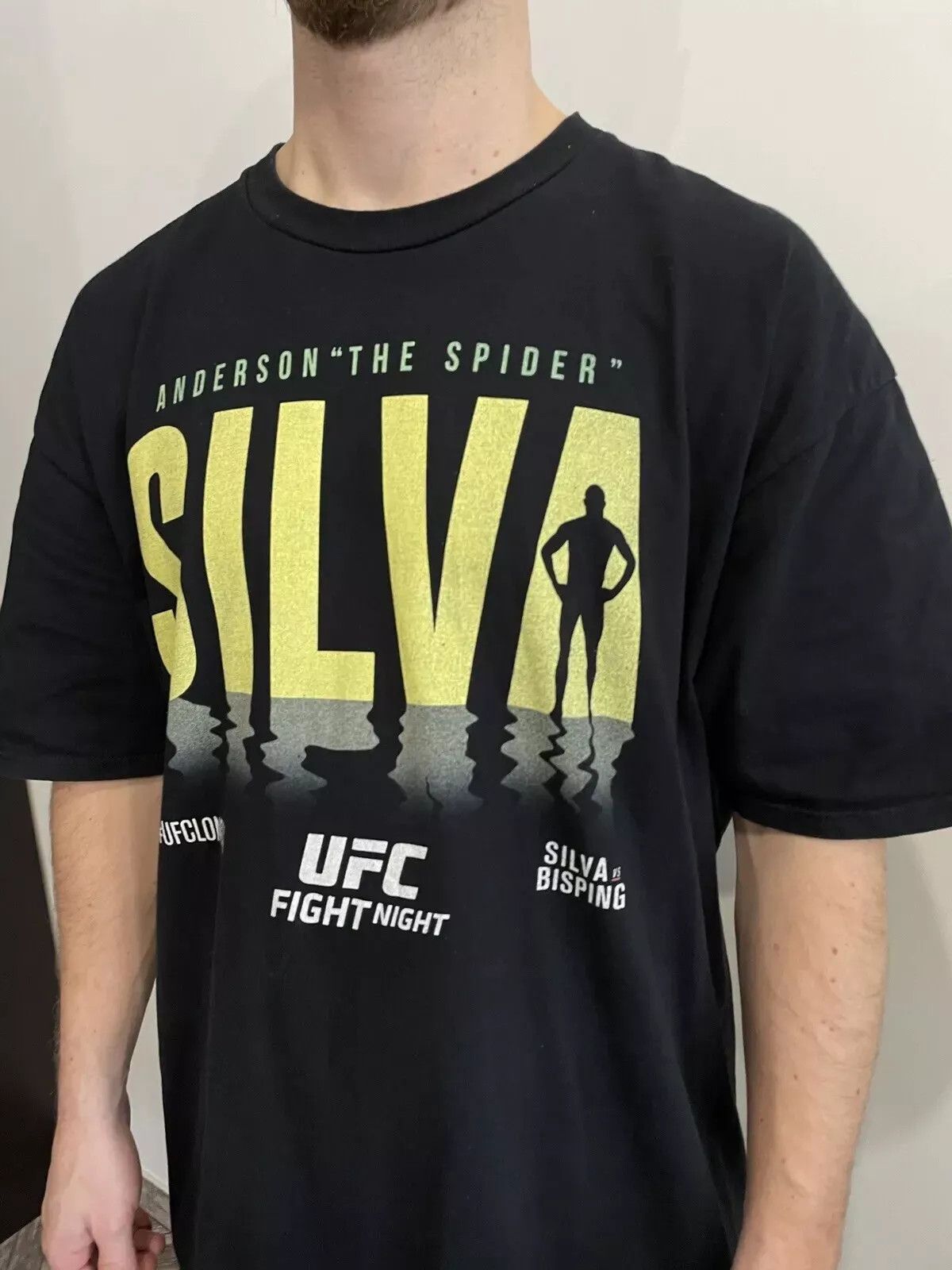 UFC UFC Anderson Silva Bisping Fighter 2016 Shirt MMA Official Size US XXL / EU 58 / 5 - 2 Thumbnail