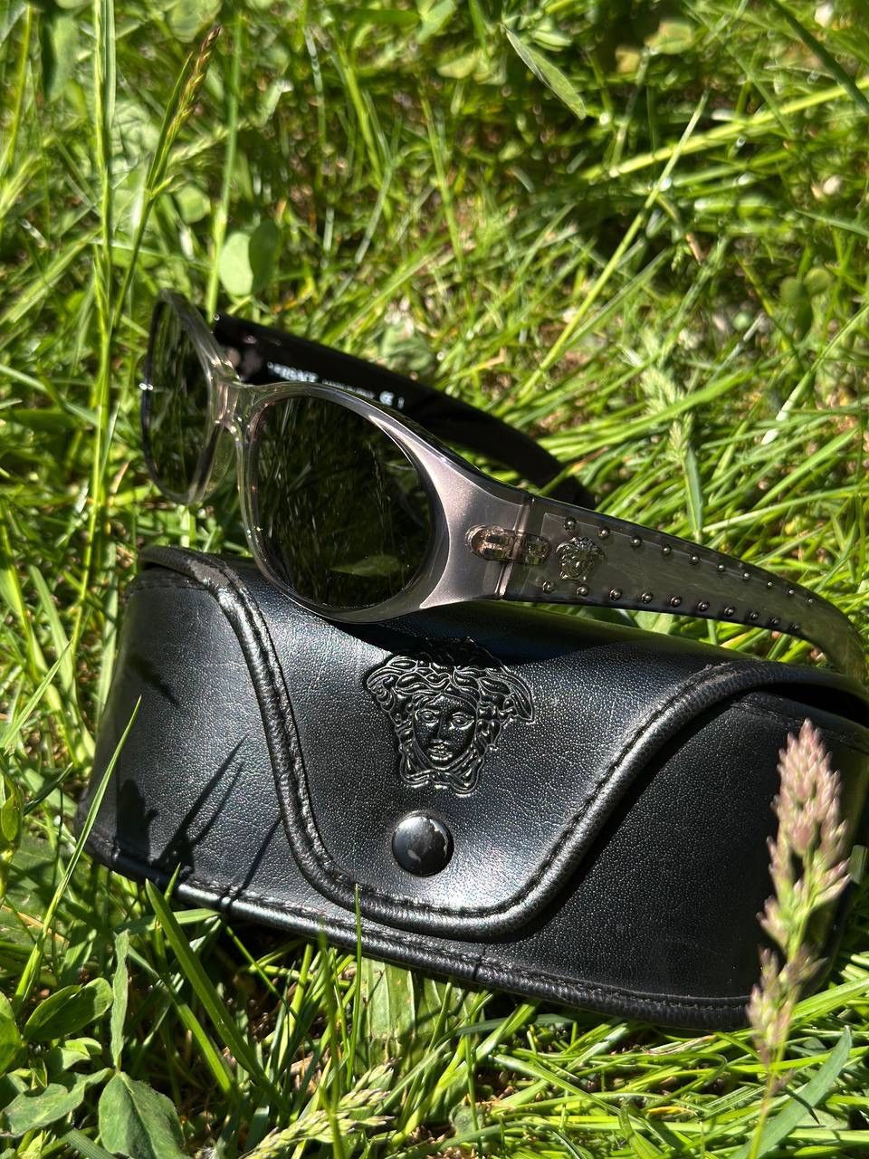 Versace Rare Gianni Versace Vintage Sunglasses Medusa - 435 362/476 Size ONE SIZE - 4 Thumbnail