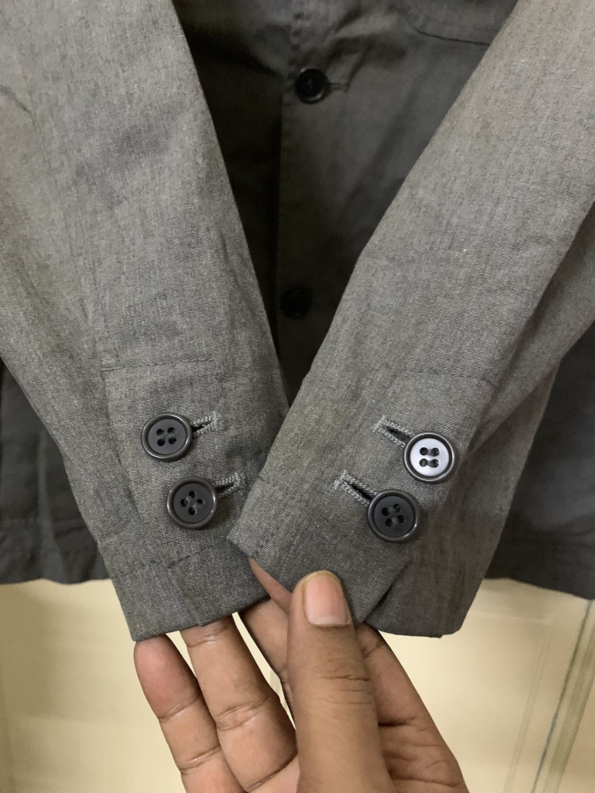 Issey Miyake 💥Avant Garde Beams Blazer Button Jacket Size US M / EU 48-50 / 2 - 5 Thumbnail