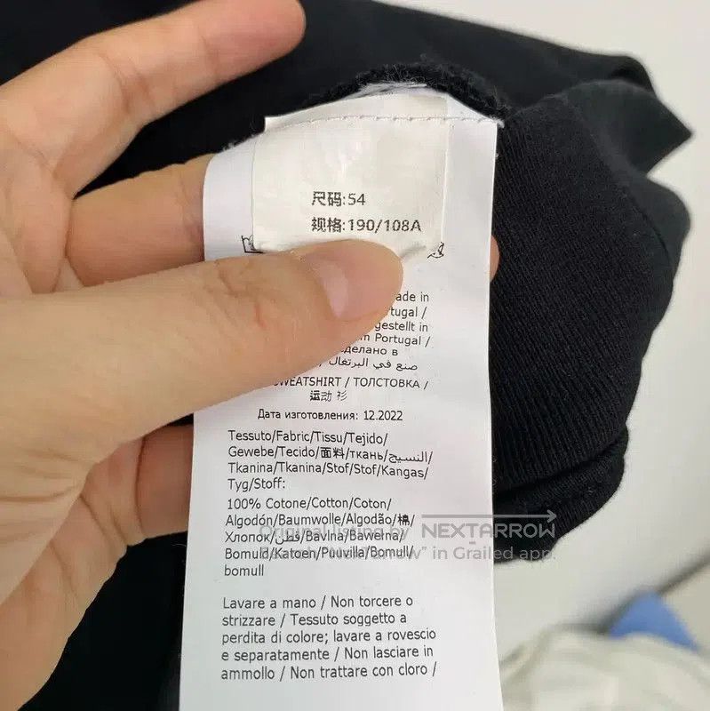 Moschino Moschino Black Cotton Men's Sweatshirt . Size US L / EU 52-54 / 3 - 7 Thumbnail