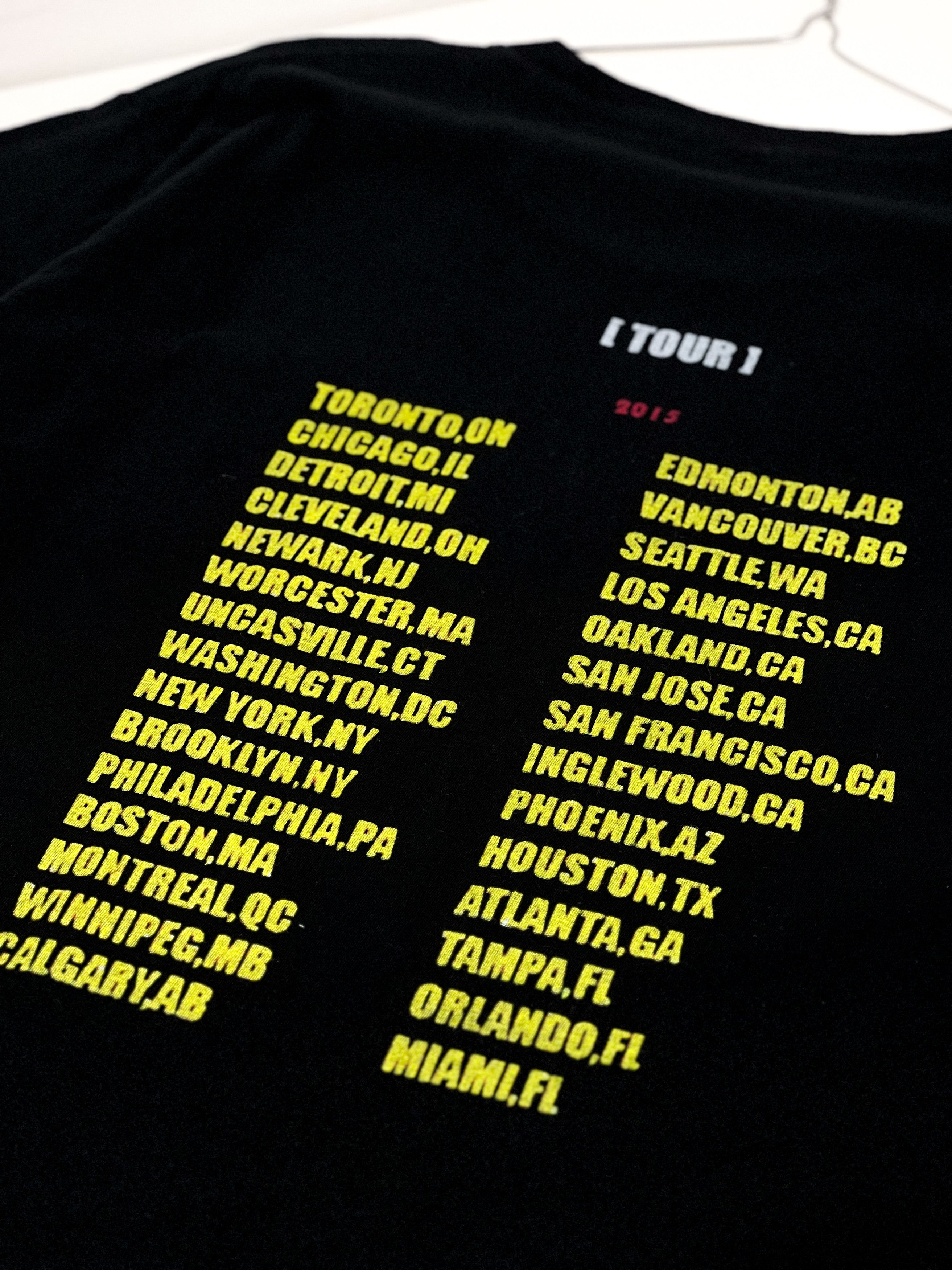 Rap Tees Travis Scott Tour Rodeo 2015 t-shirt Size US M / EU 48-50 / 2 - 6 Thumbnail